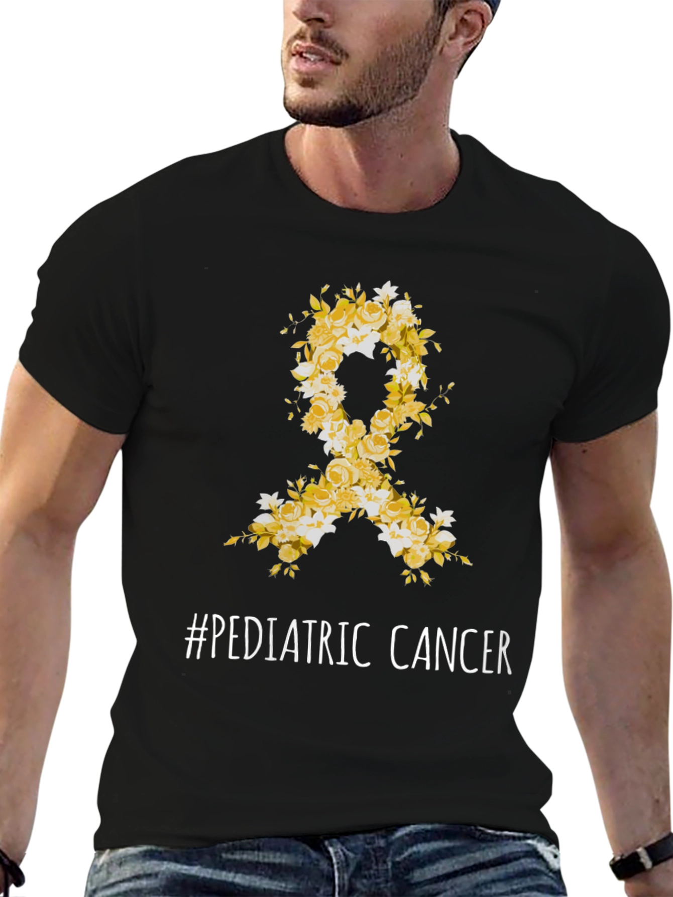 Pediatric Cancer Awareness Ribbon T-Shirt