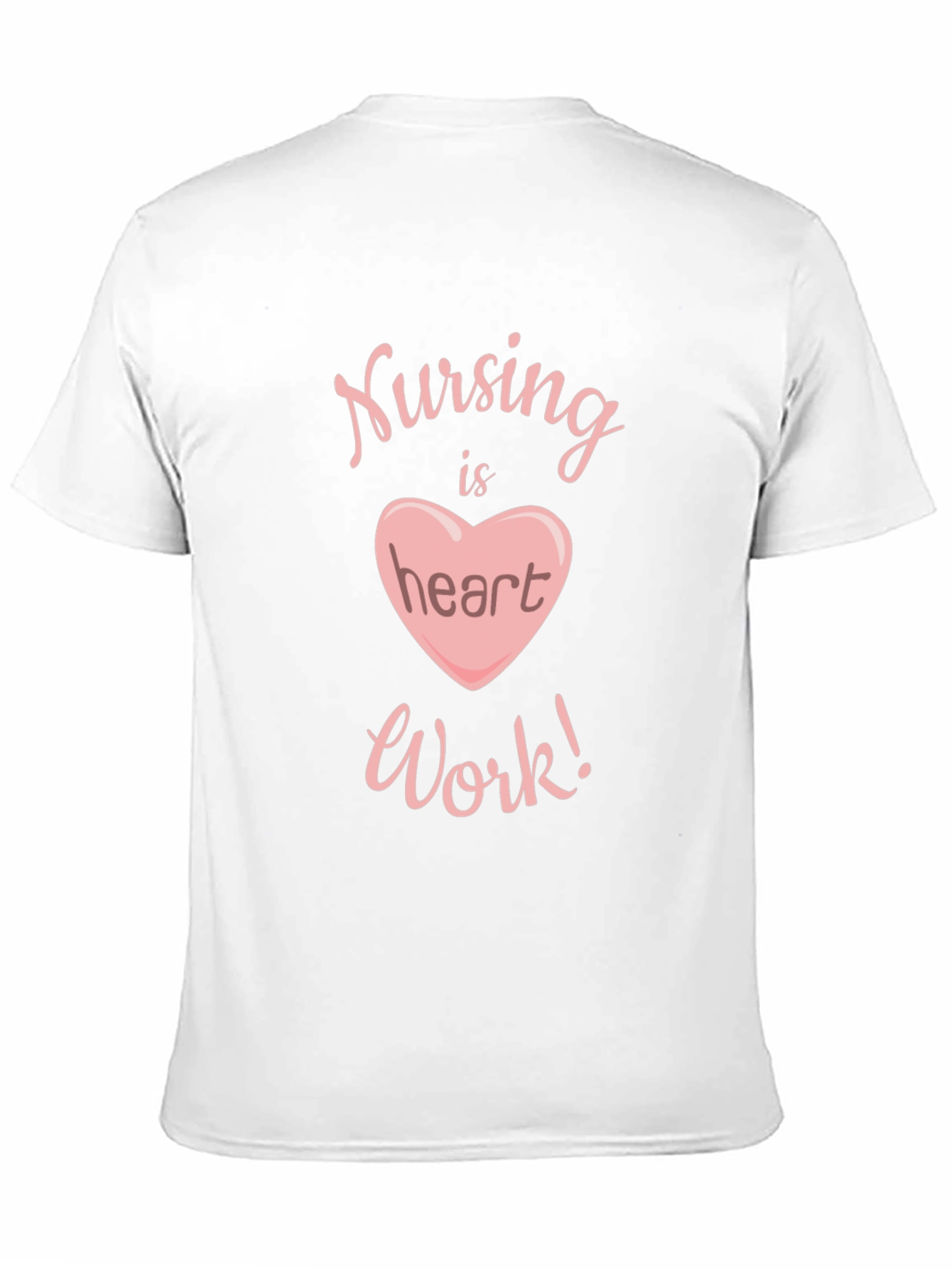 Nursing Heart Work Graphic Tee