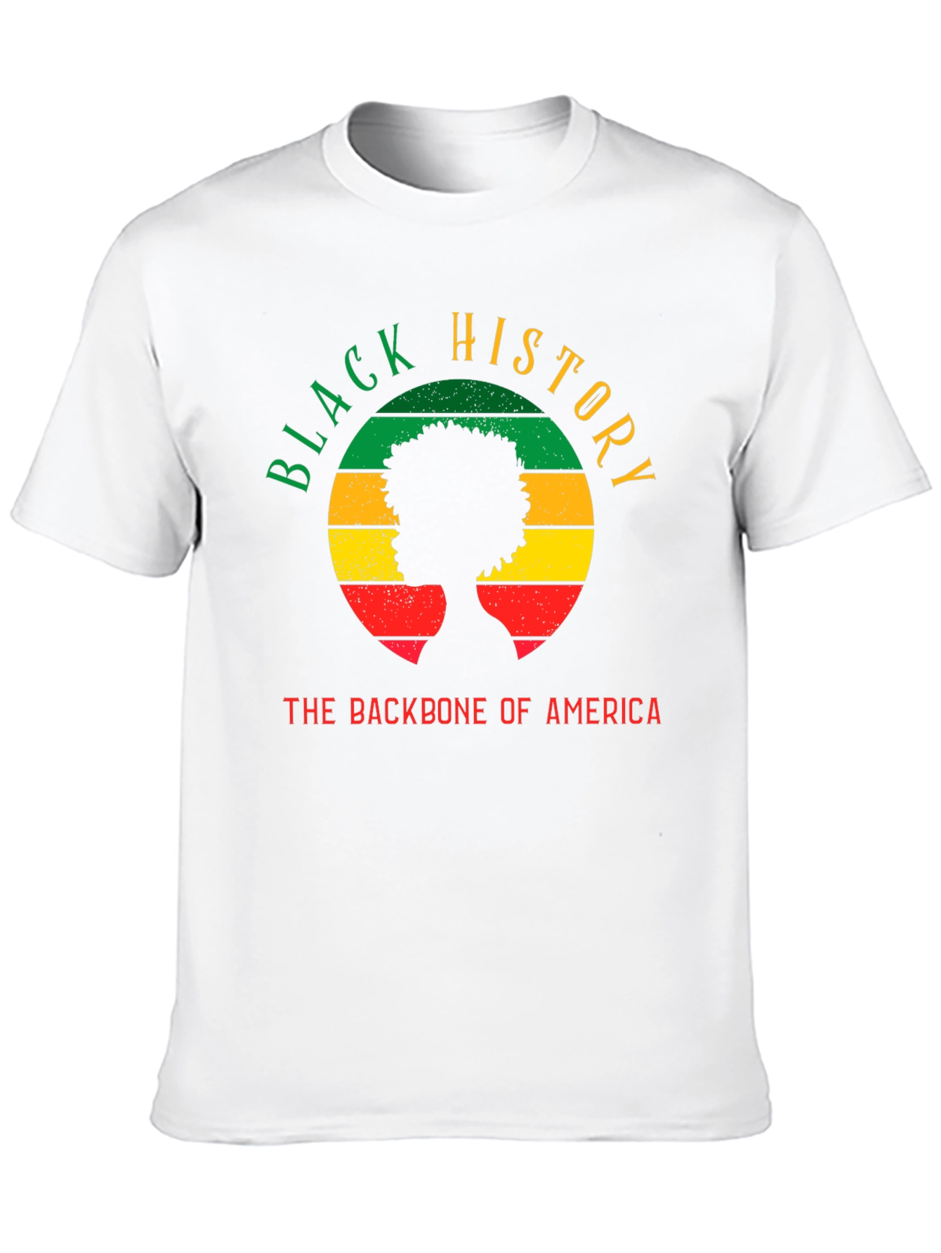 Black History: Backbone of America Graphic Tee
