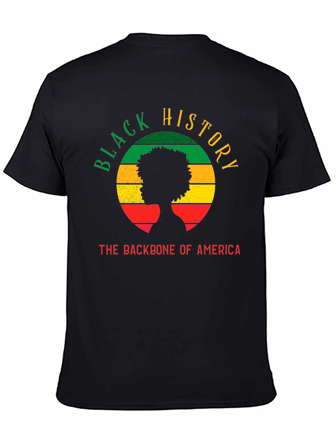 Black History: Backbone of America Graphic Tee
