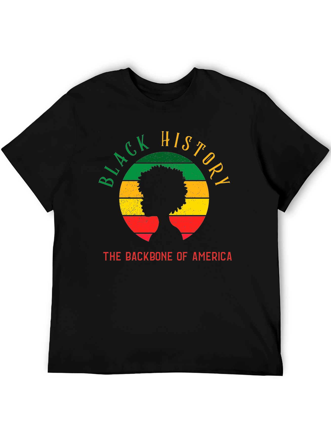 Black History: Backbone of America Graphic Tee