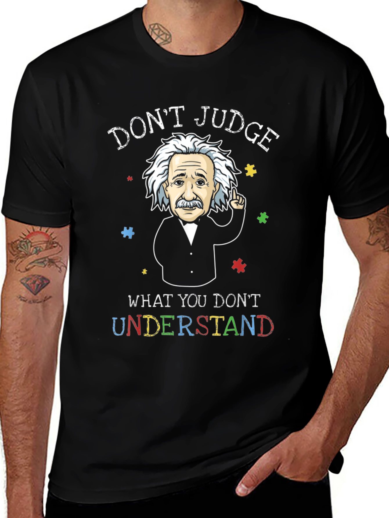 Dont Judge Autism Awareness T-Shirt