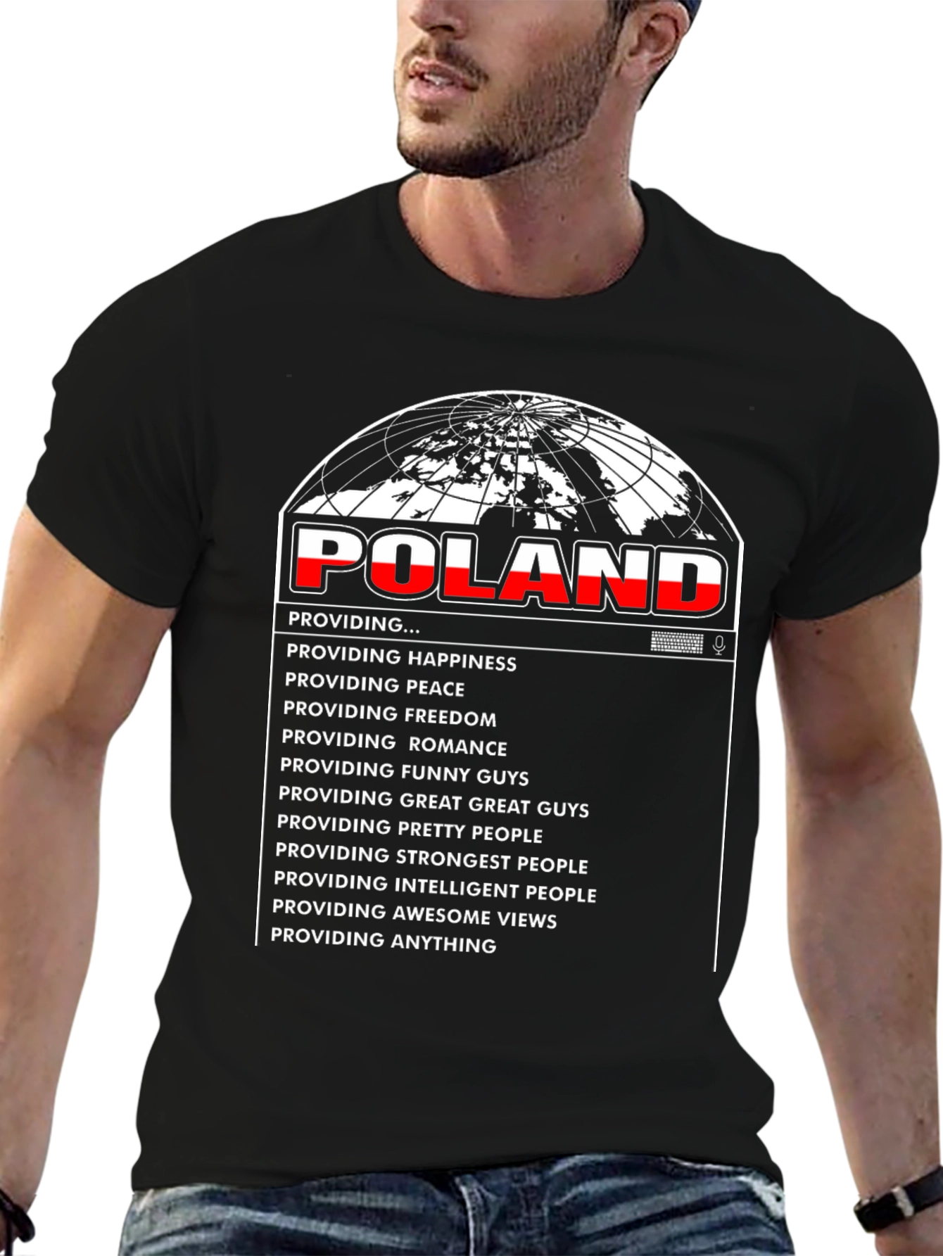 Poland Pride T-Shirt - Providing Happiness & More!
