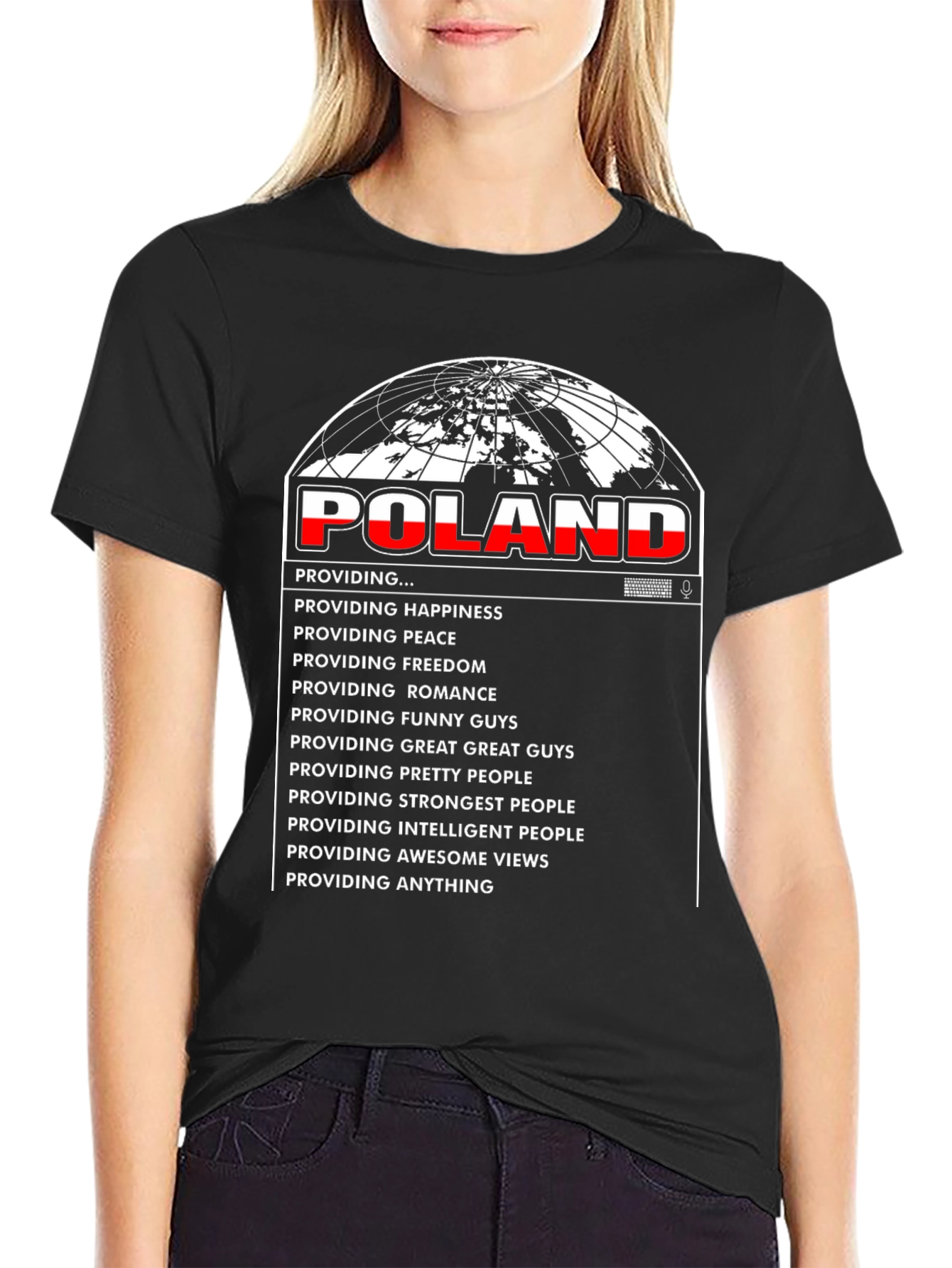Poland Pride T-Shirt - Providing Happiness & More!