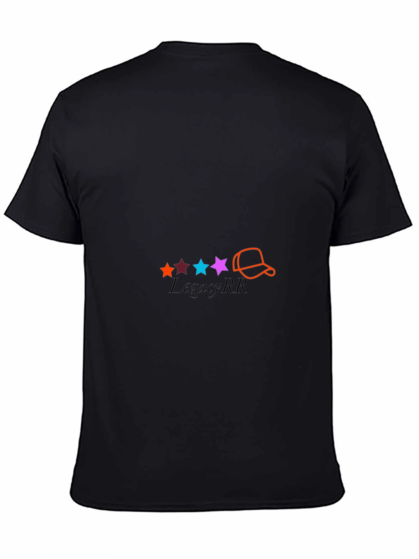Graphic Print Tee: Stars and Cap Design