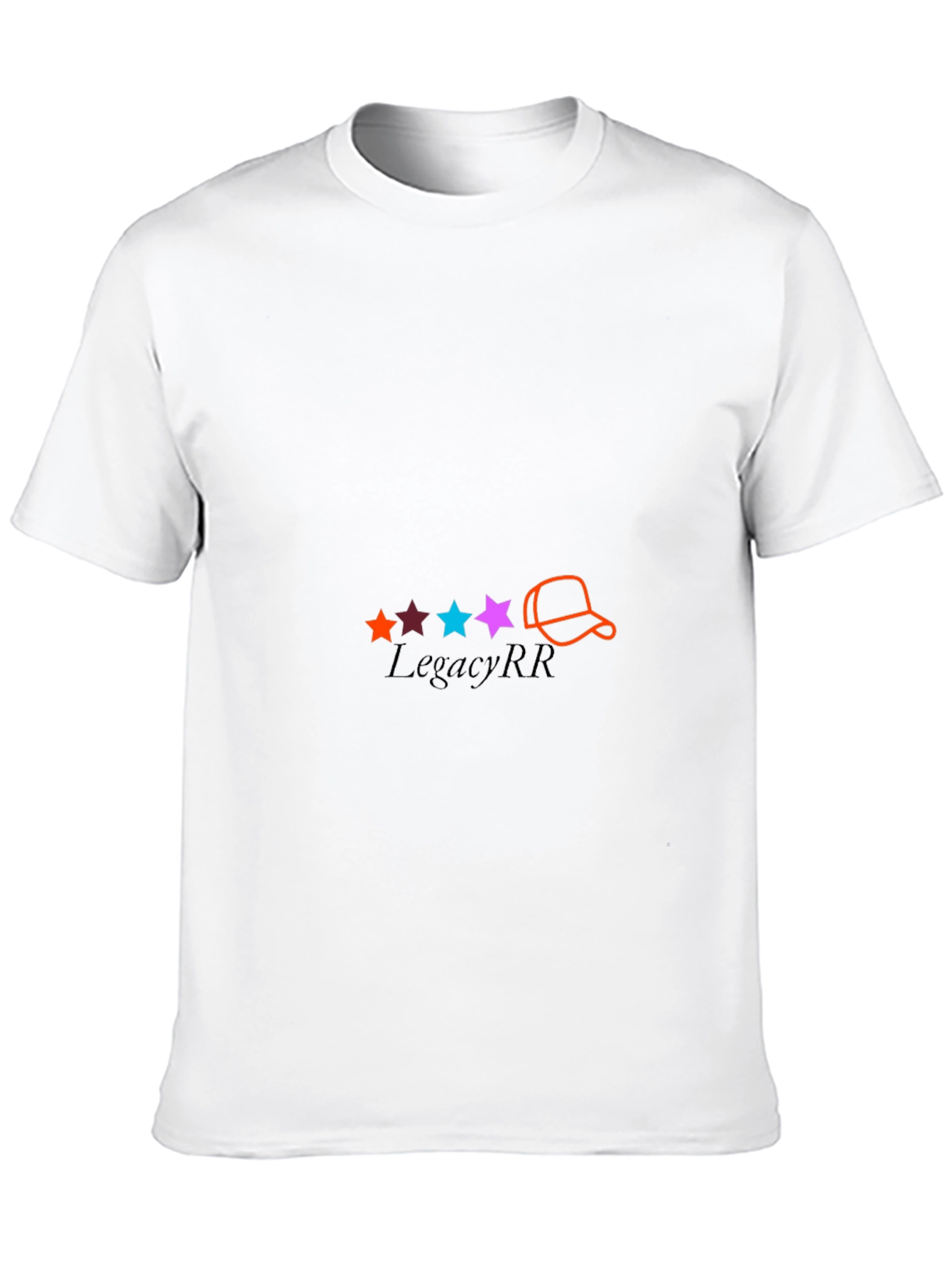 Graphic Print Tee: Stars and Cap Design