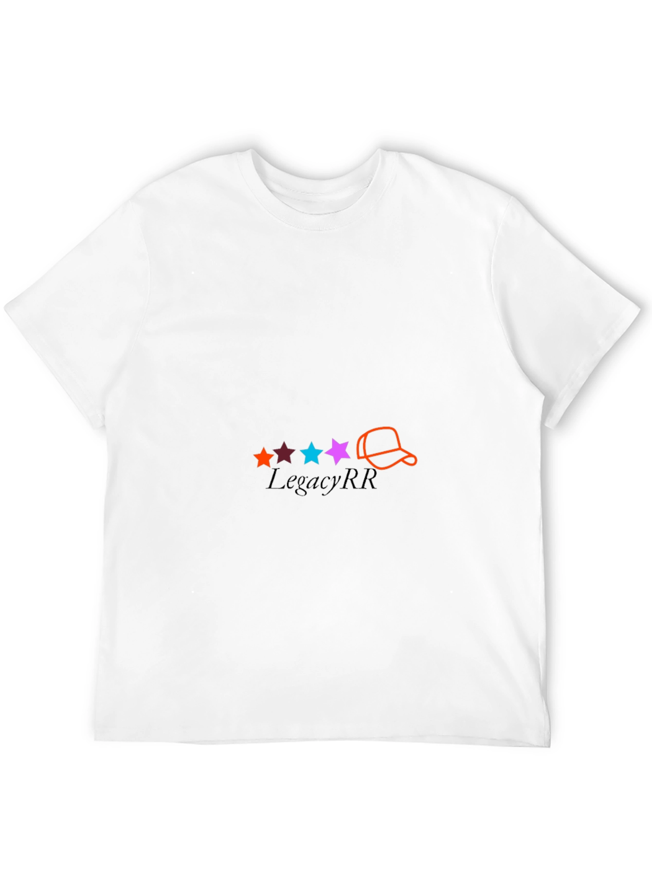 Graphic Print Tee: Stars and Cap Design