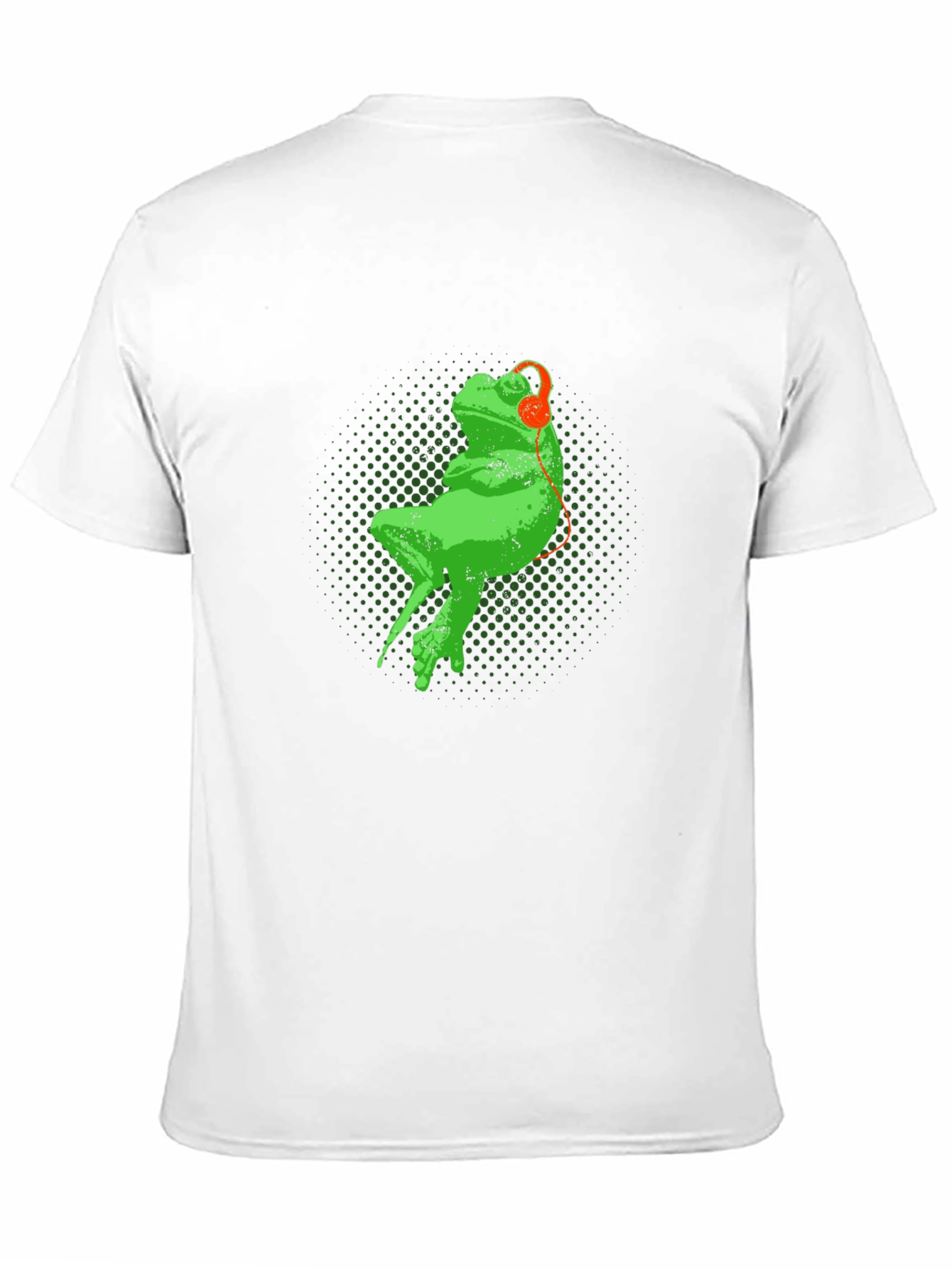 Frog in Headphones Graphic Tee