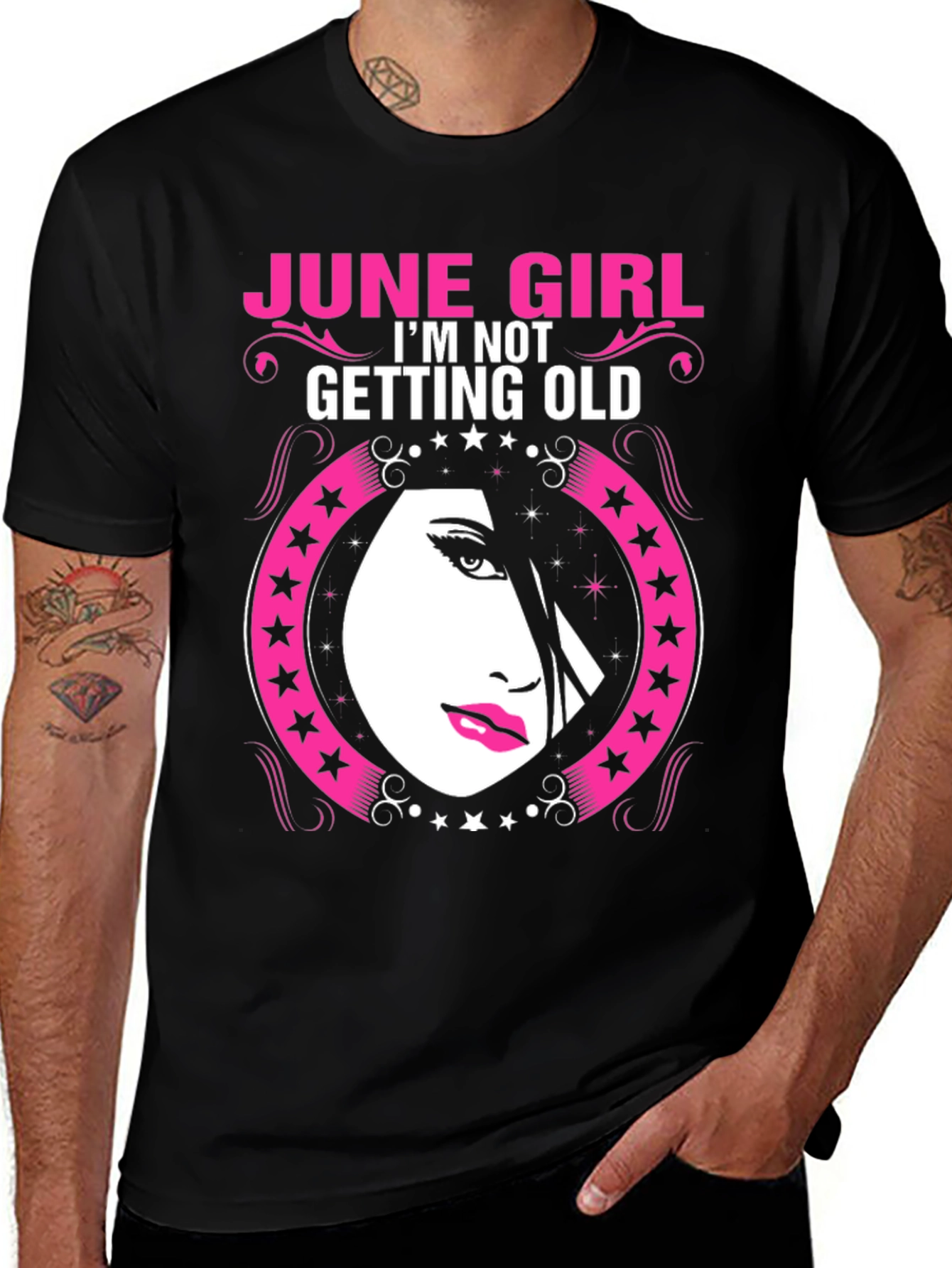 June Girl Birthday T-Shirt