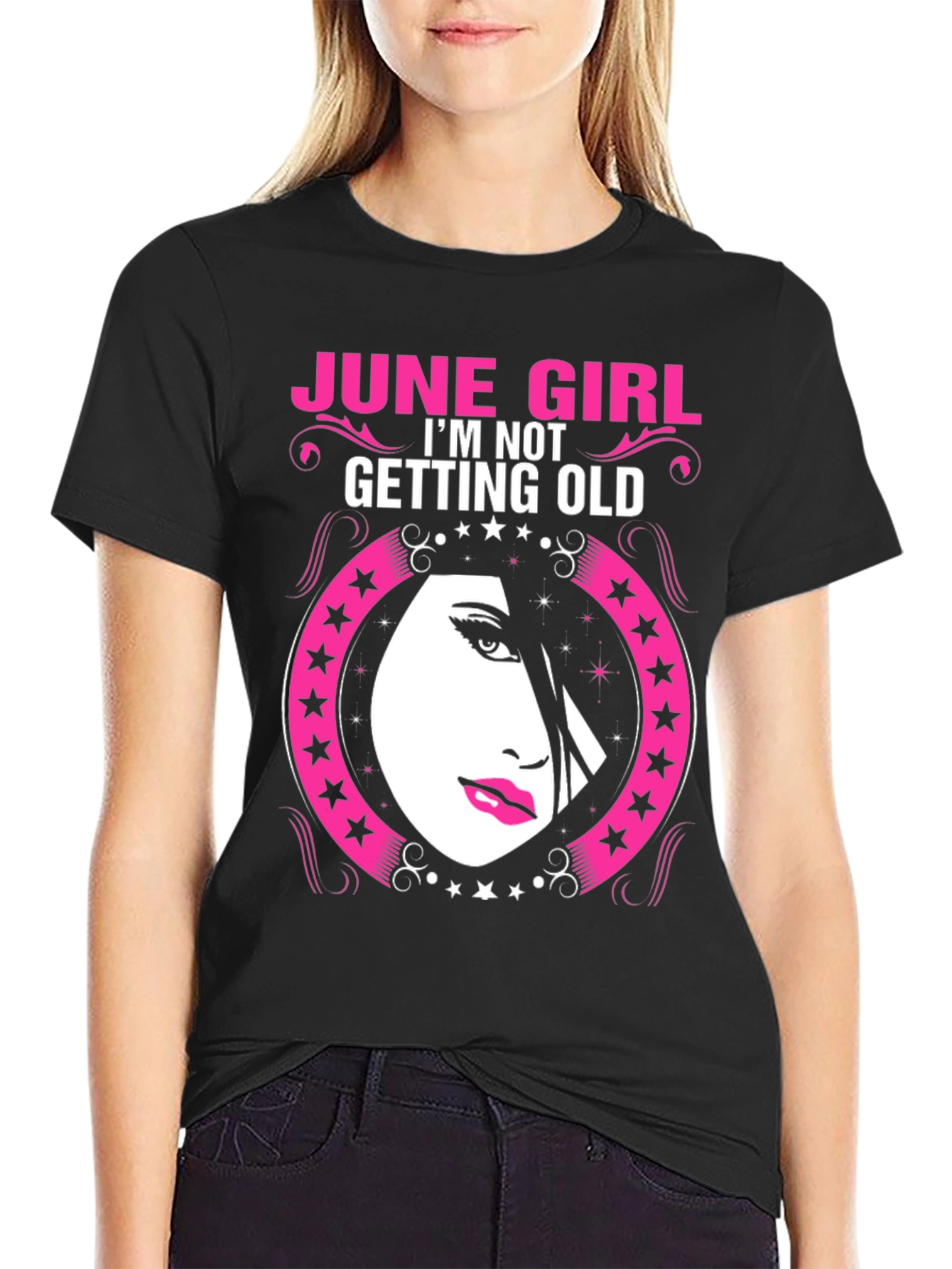 June Girl Birthday T-Shirt