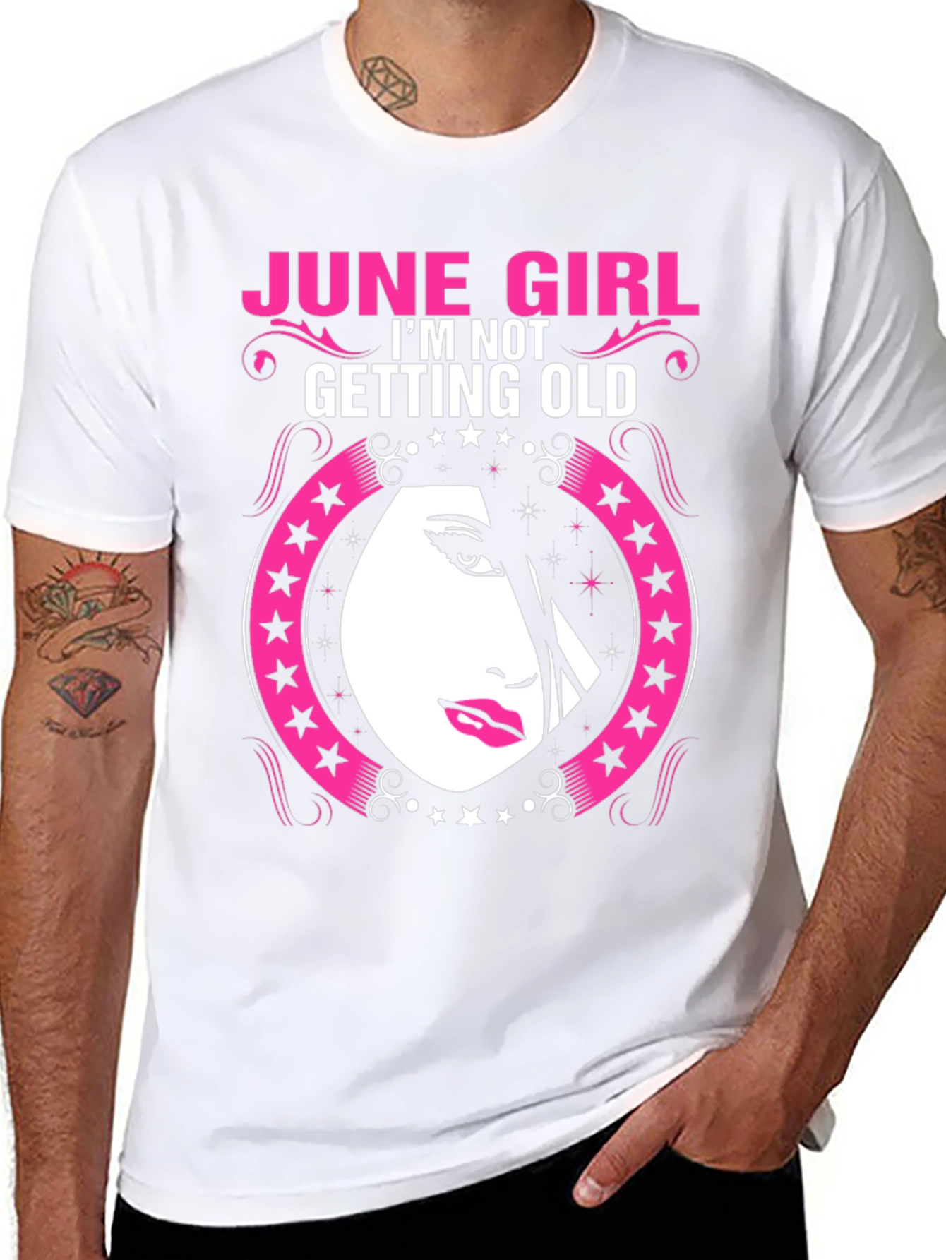 June Girl Birthday T-Shirt