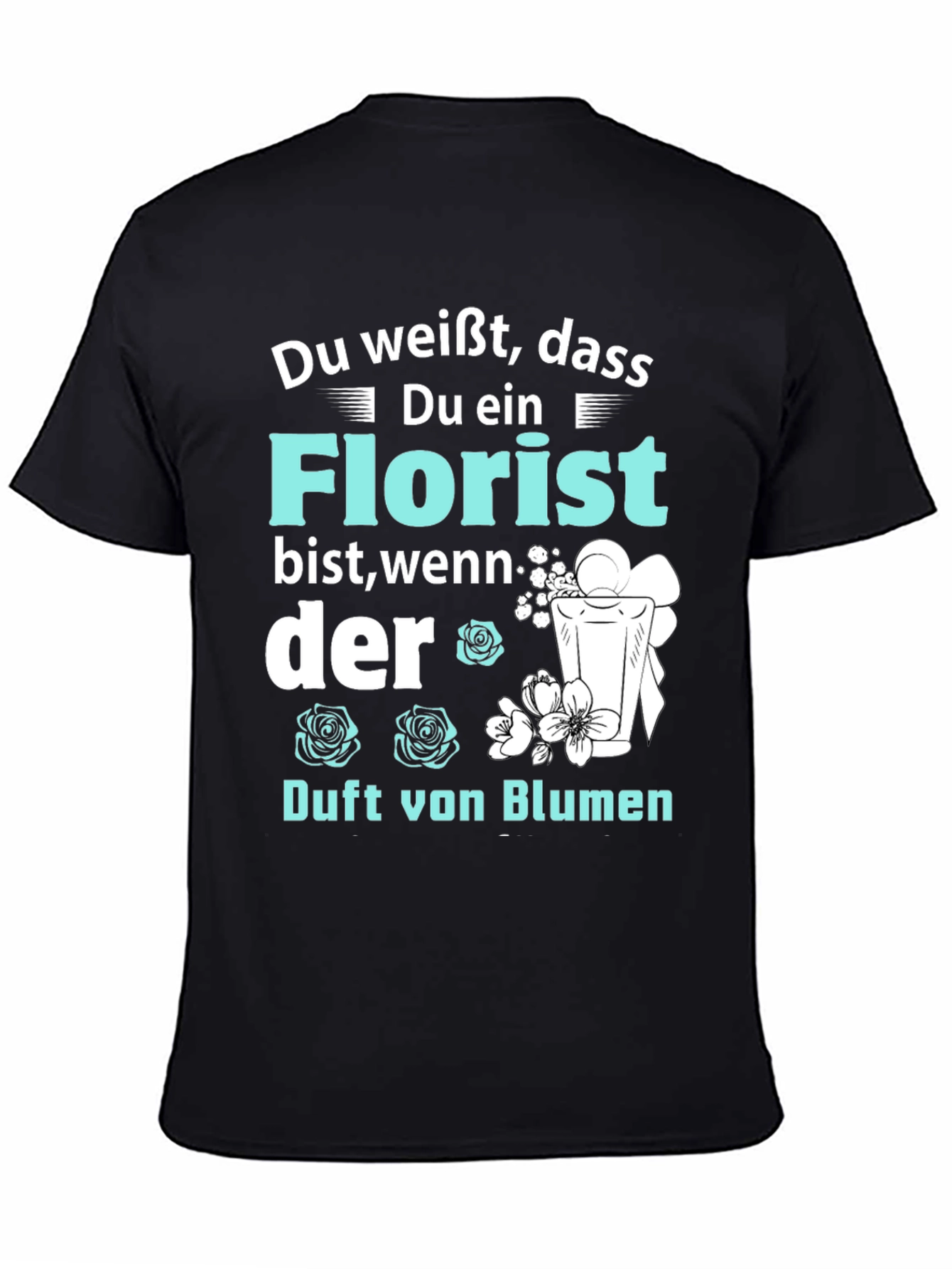 Florist T-Shirt: Duft von Blumen