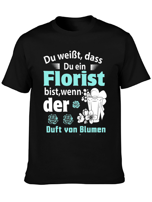 Florist T-Shirt: Duft von Blumen