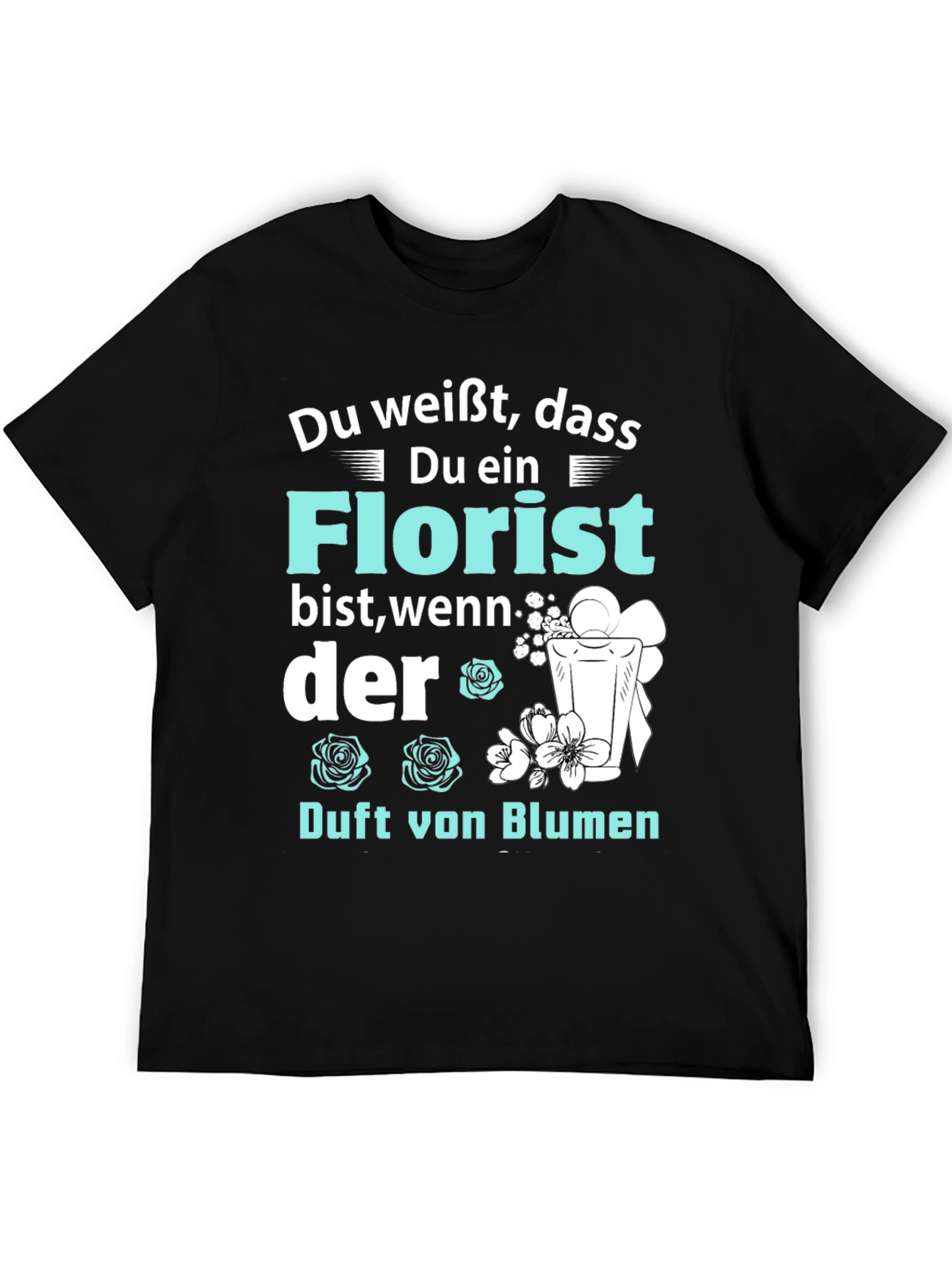 Florist T-Shirt: Duft von Blumen