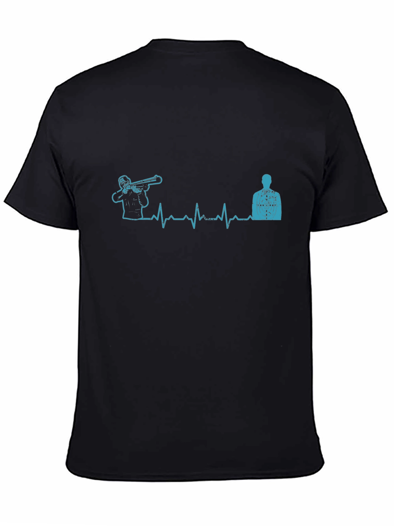 Shooting Heartbeat T-Shirt - Target Practice Tee