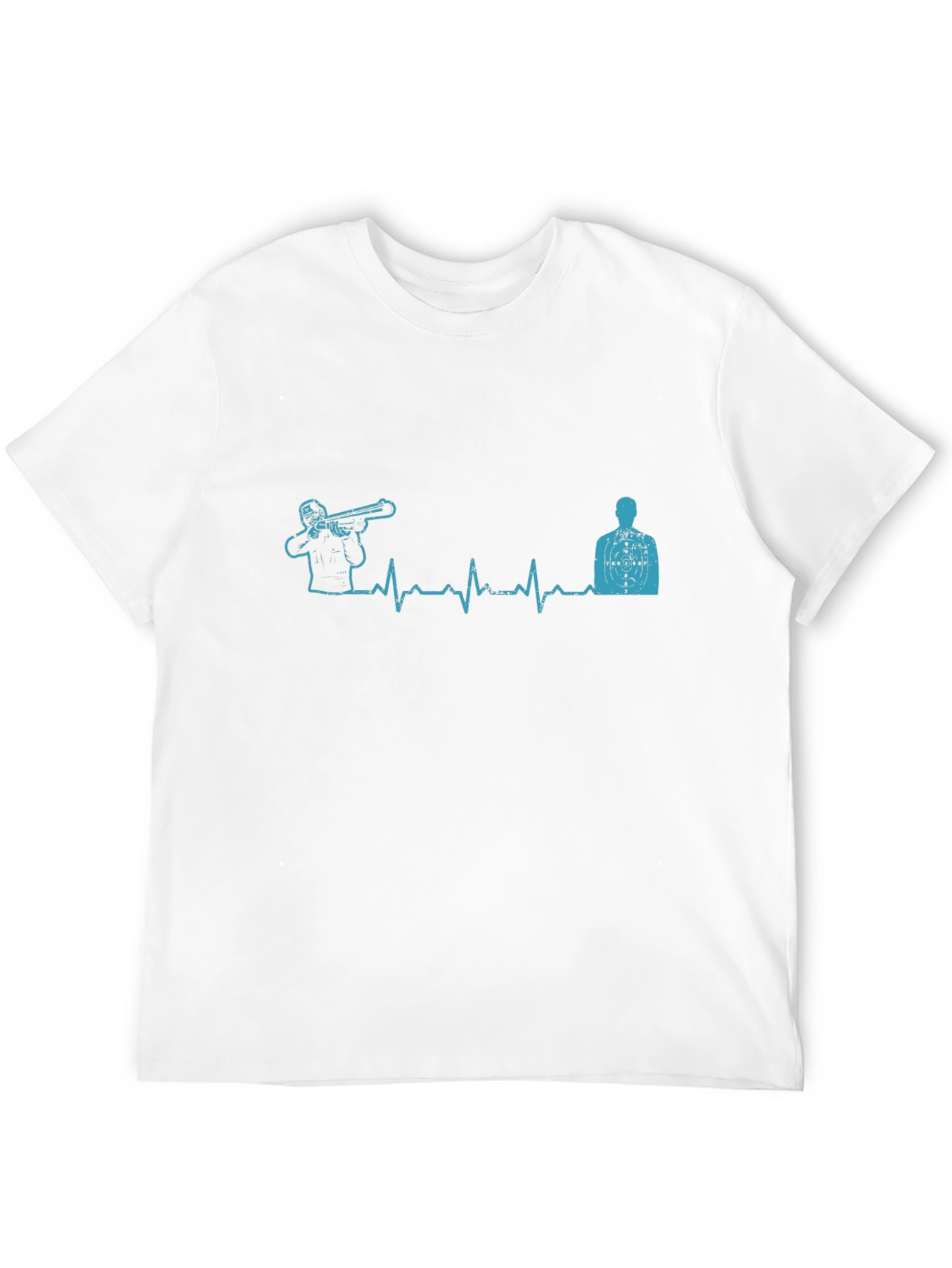 Shooting Heartbeat T-Shirt - Target Practice Tee