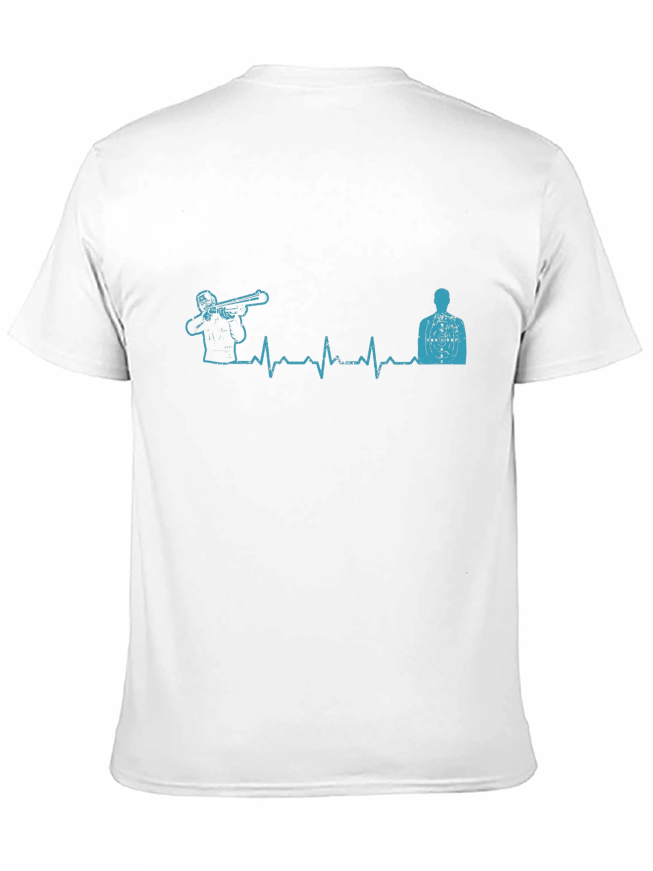 Shooting Heartbeat T-Shirt - Target Practice Tee