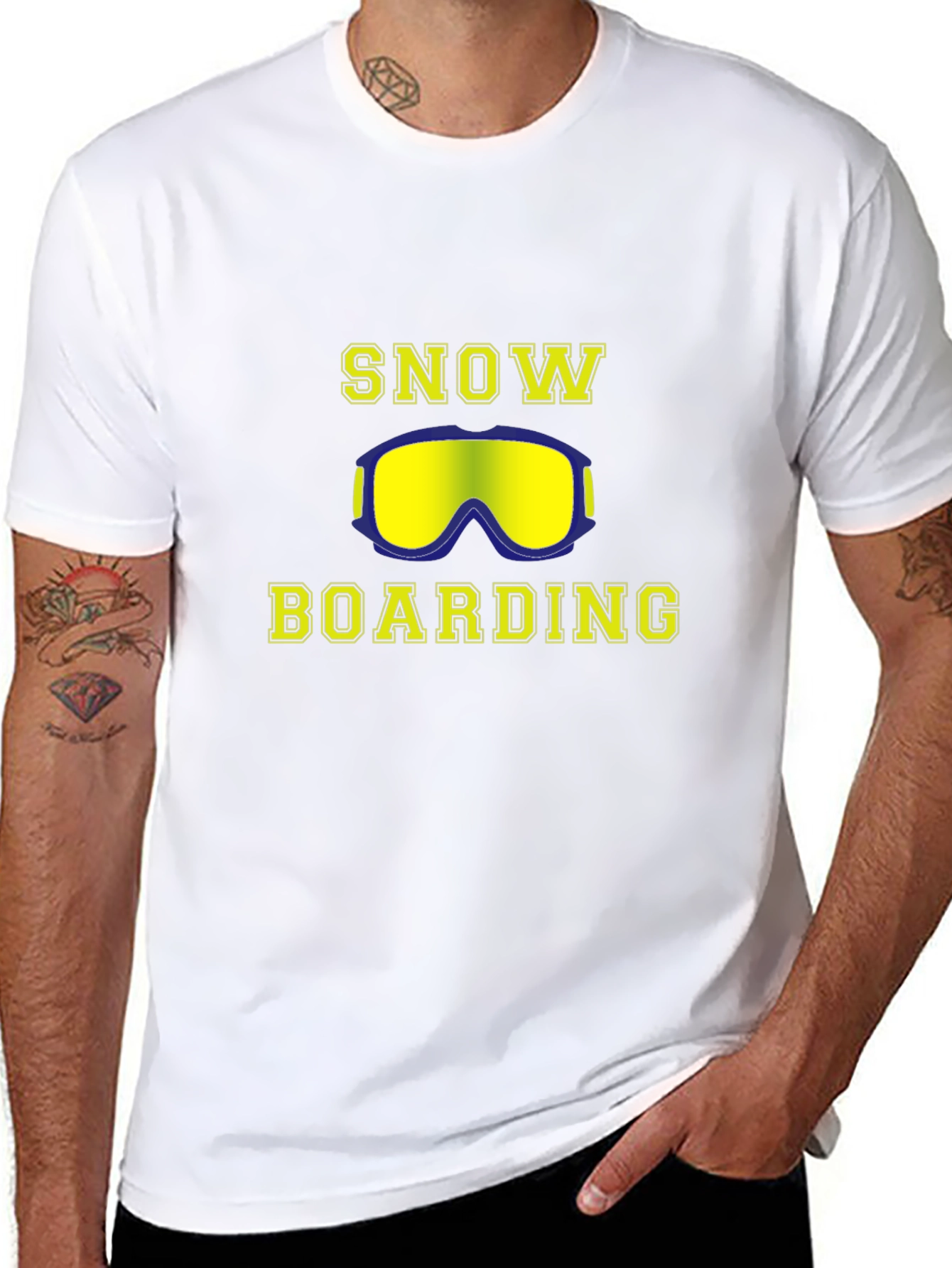 Snowboarding Graphic T-Shirt