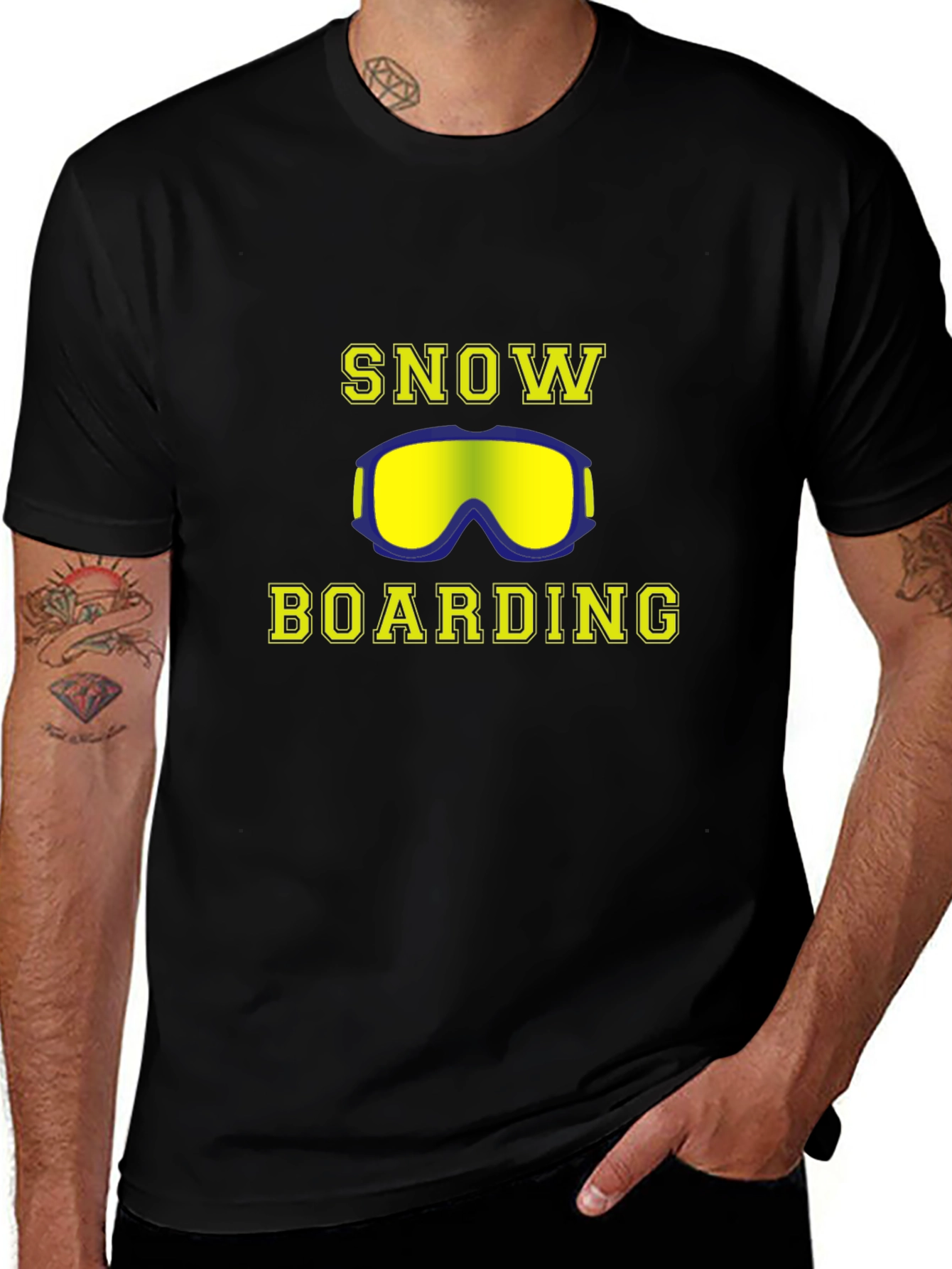 Snowboarding Graphic T-Shirt