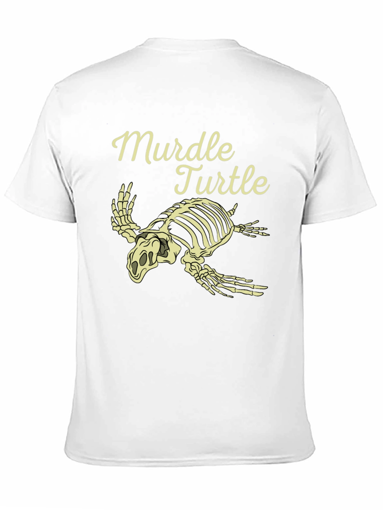 Murdel Turtle Skeleton Graphic Tee