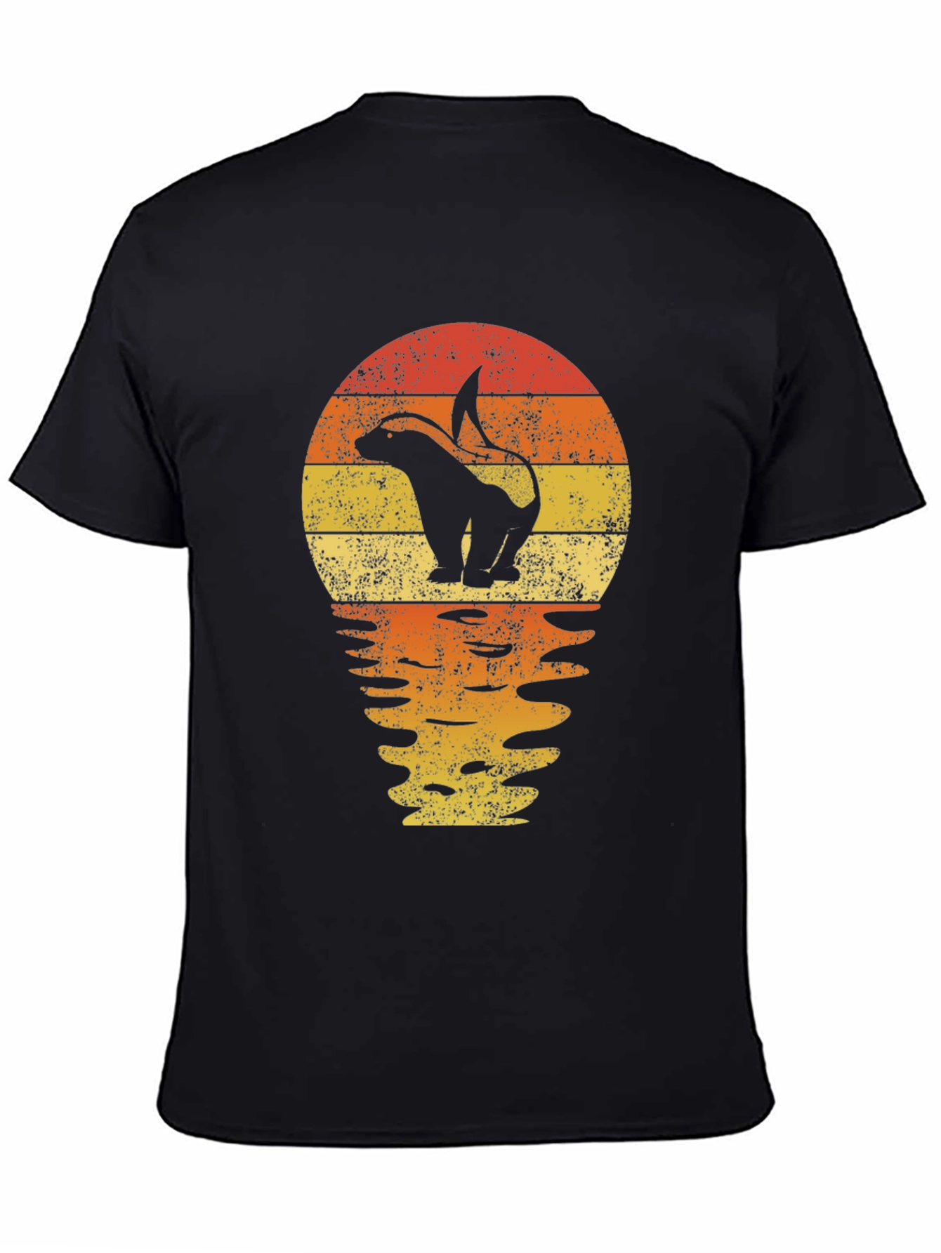 Retro Skunk Sunset T-Shirt