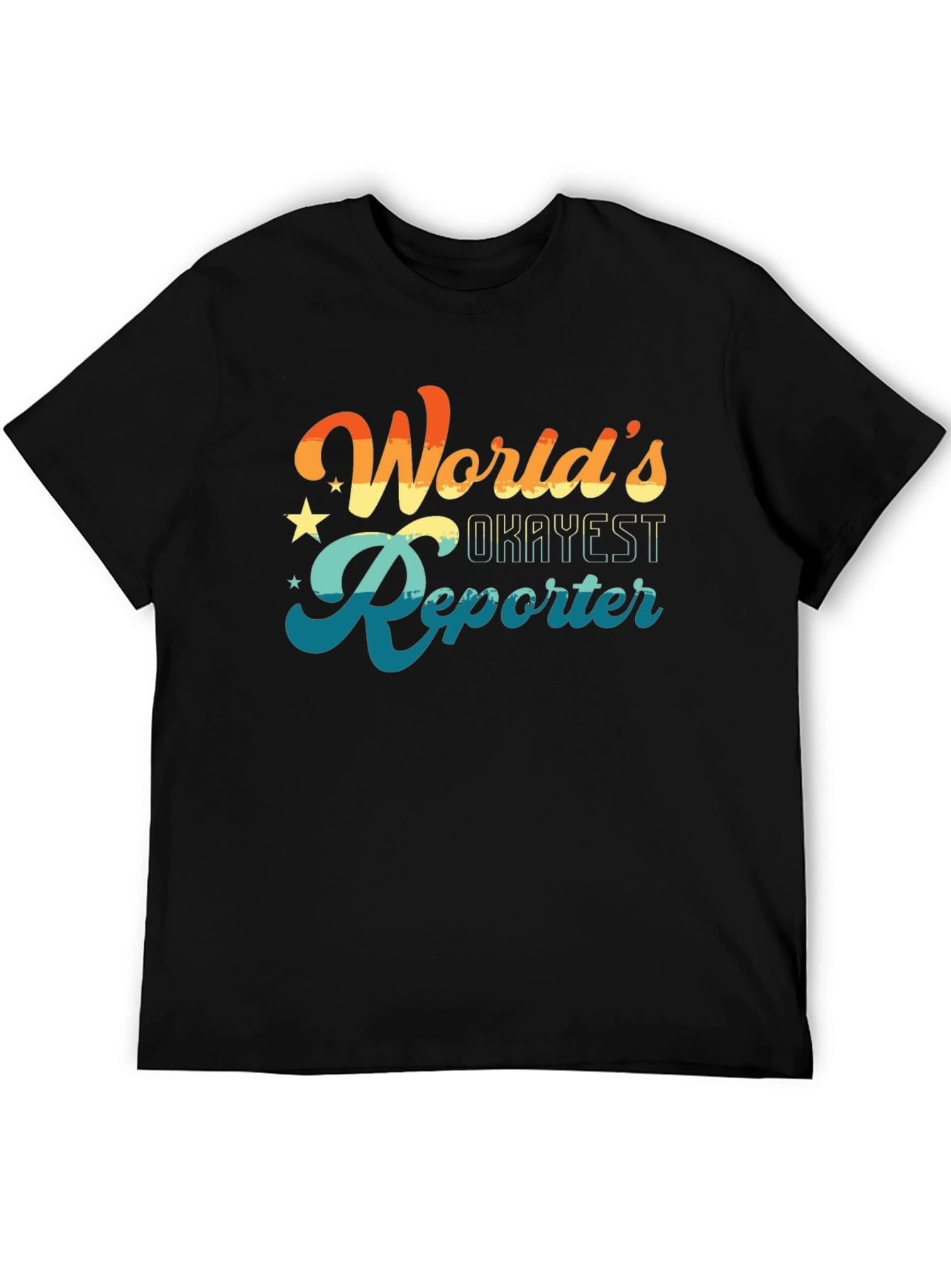 Worlds Okayest Reporter T-Shirt
