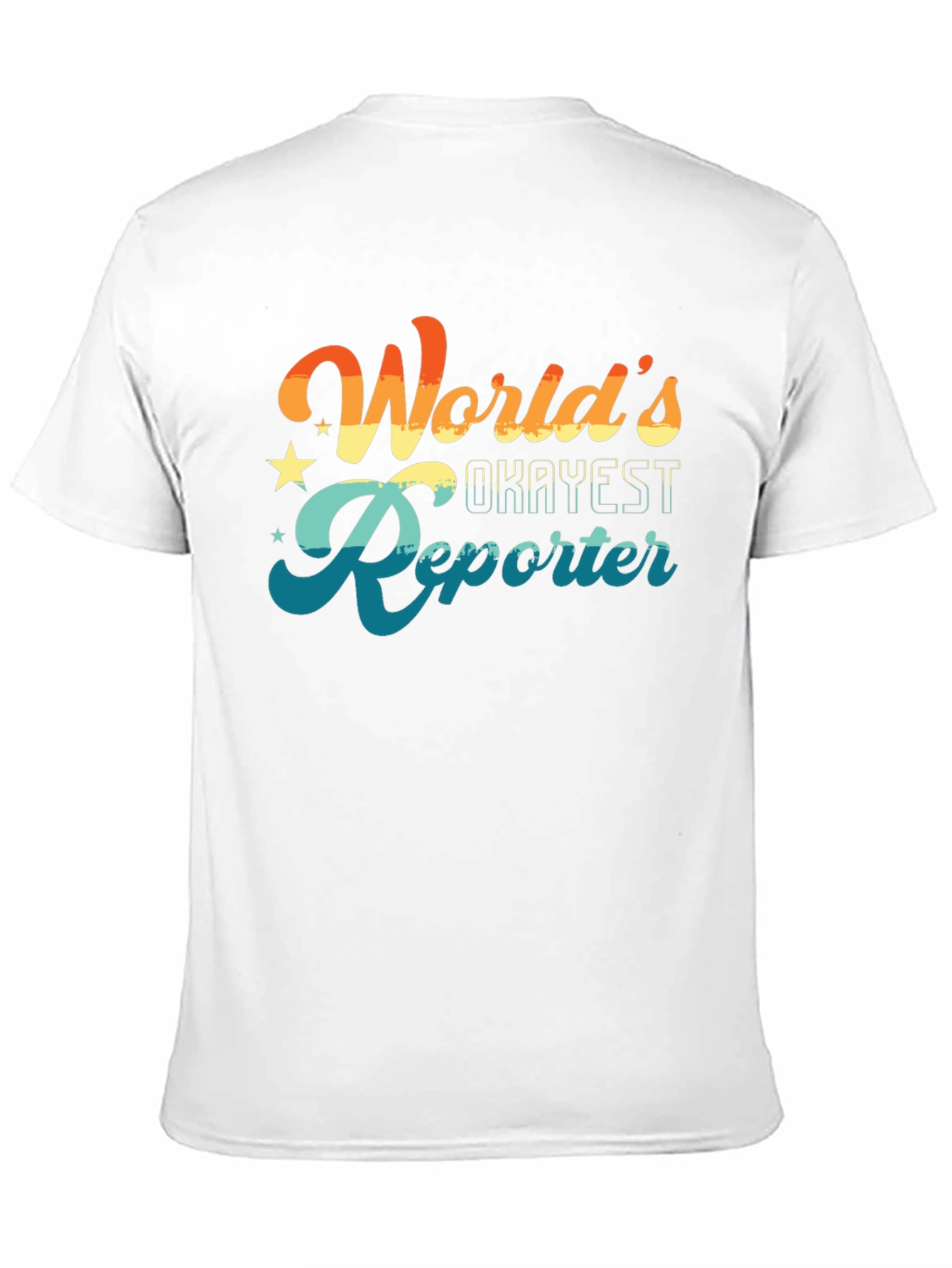 Worlds Okayest Reporter T-Shirt
