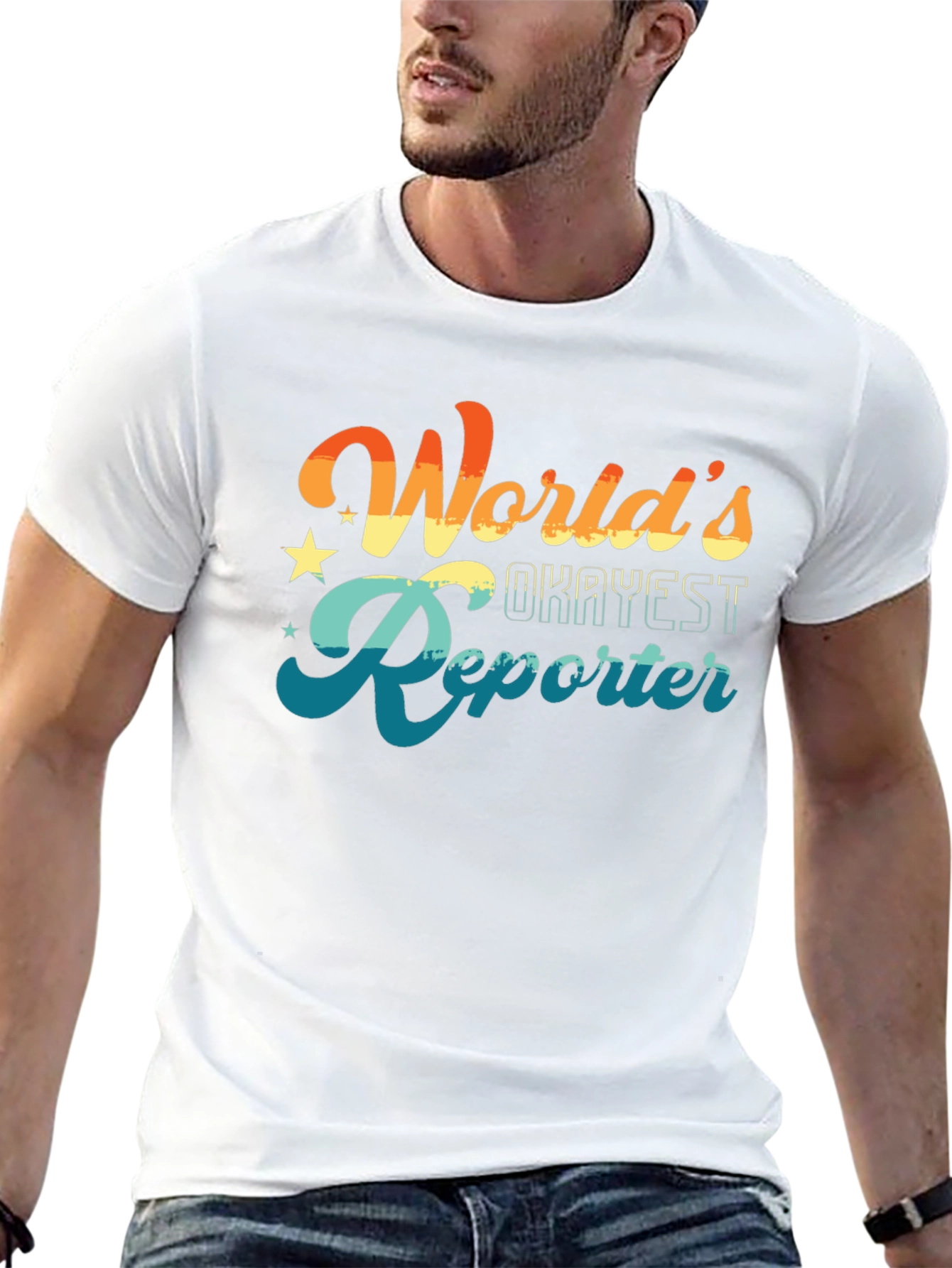 Worlds Okayest Reporter T-Shirt