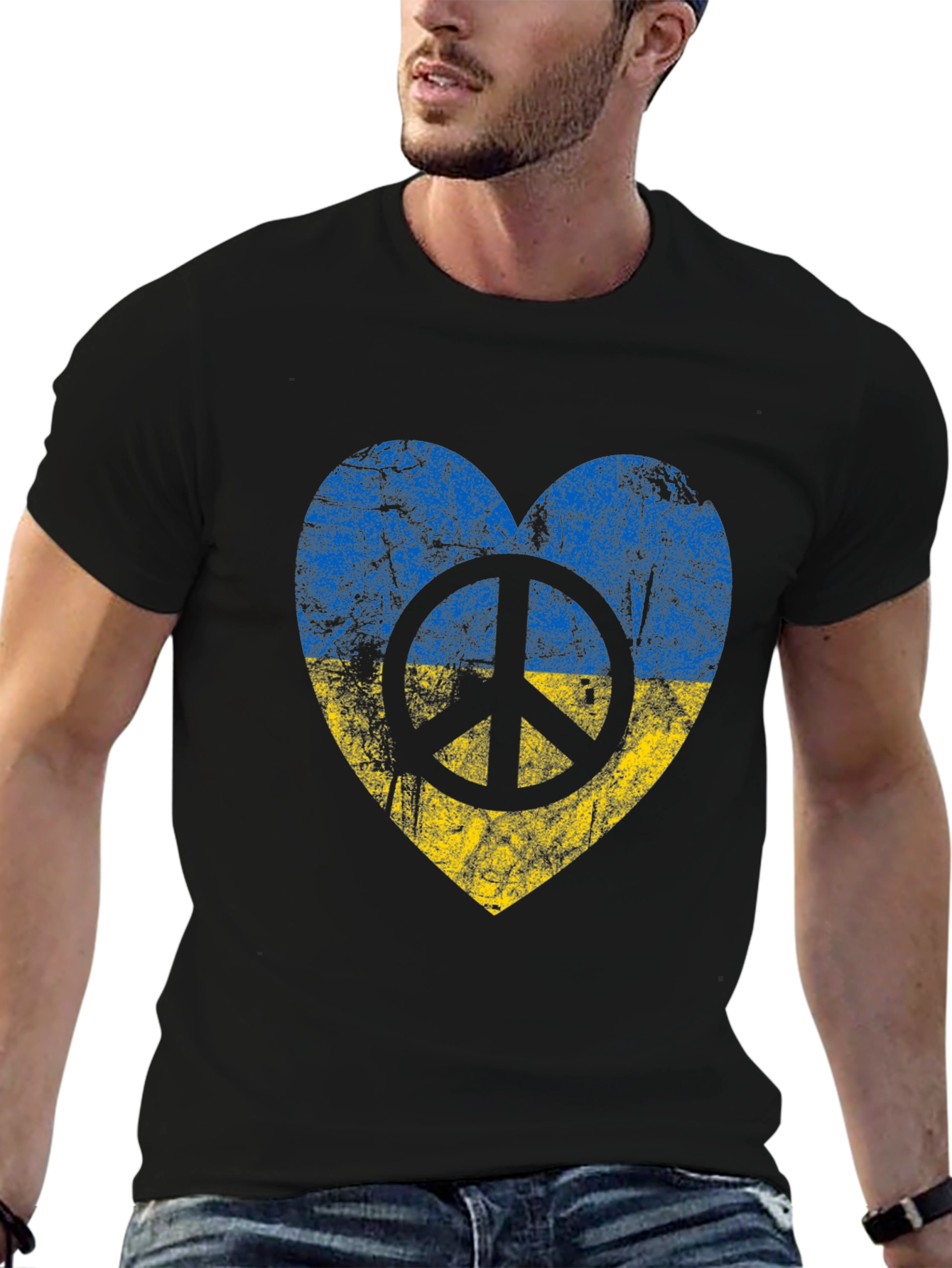 Ukraine Peace Heart T-Shirt