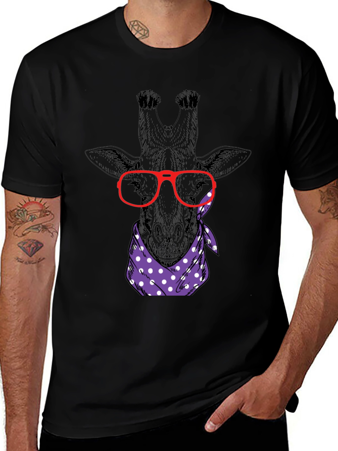 Giraffe Graphic Tee - Smart Casual