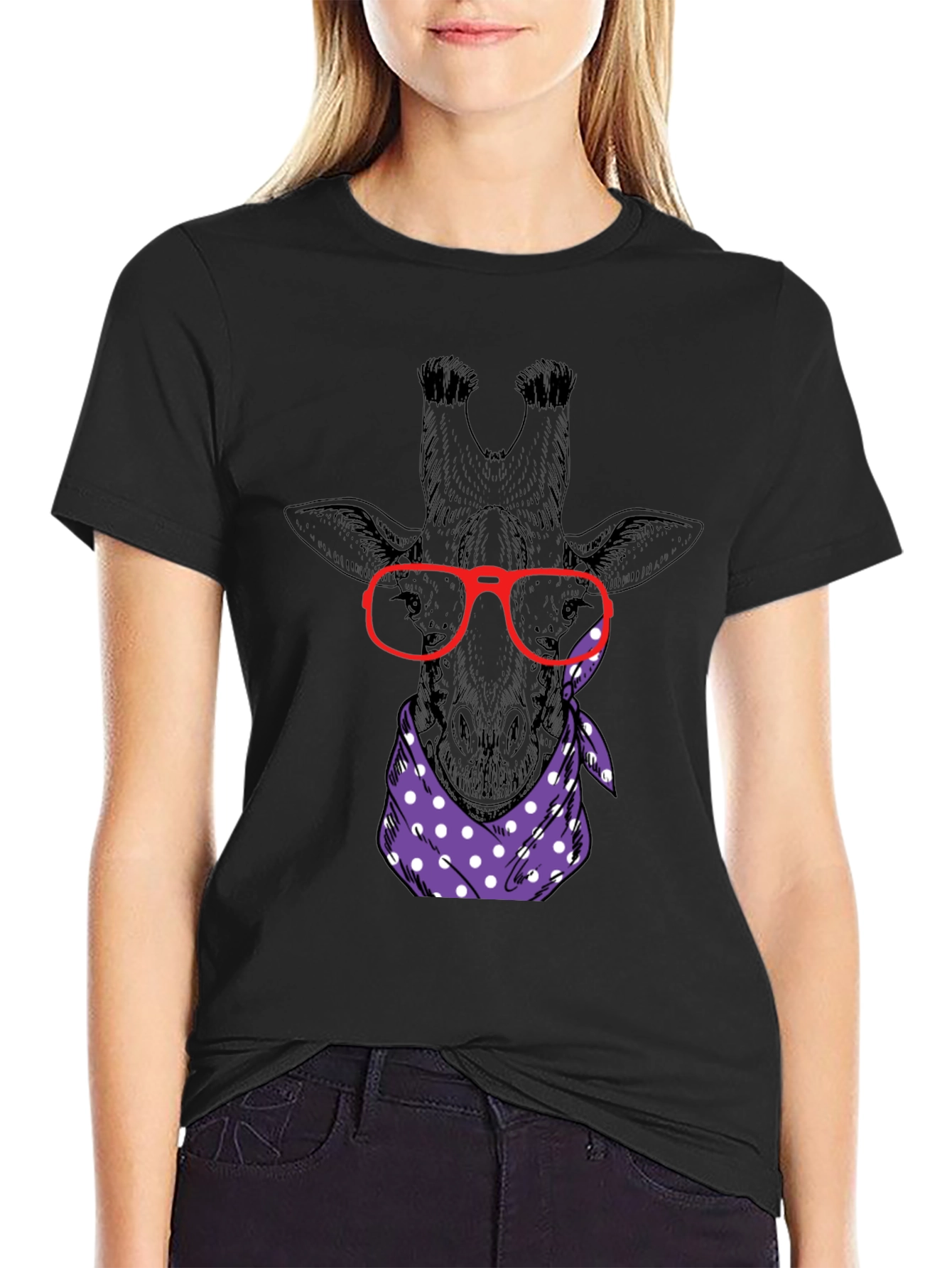 Giraffe Graphic Tee - Smart Casual