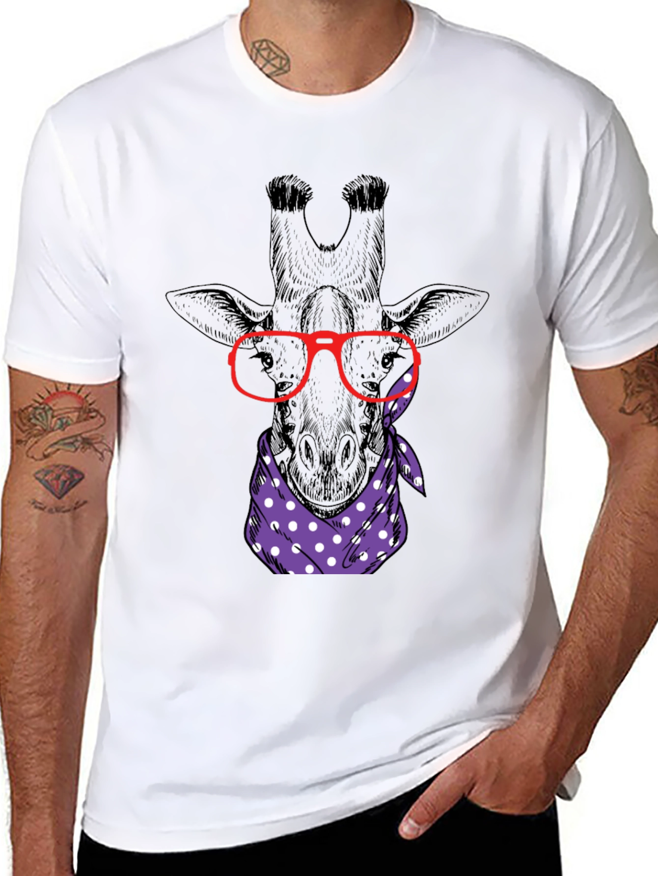 Giraffe Graphic Tee - Smart Casual