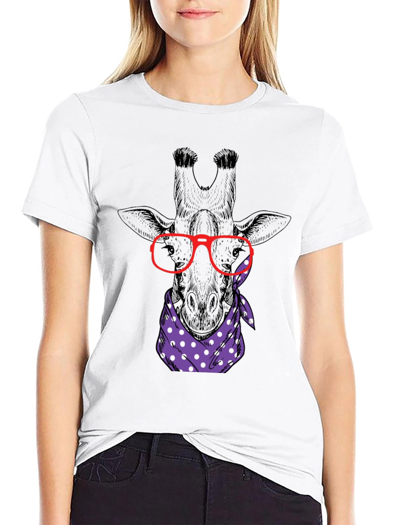 Giraffe Graphic Tee - Smart Casual