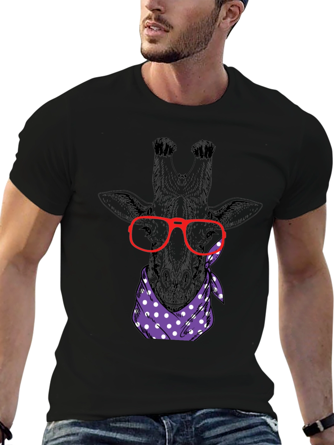 Giraffe Graphic Tee - Smart Casual
