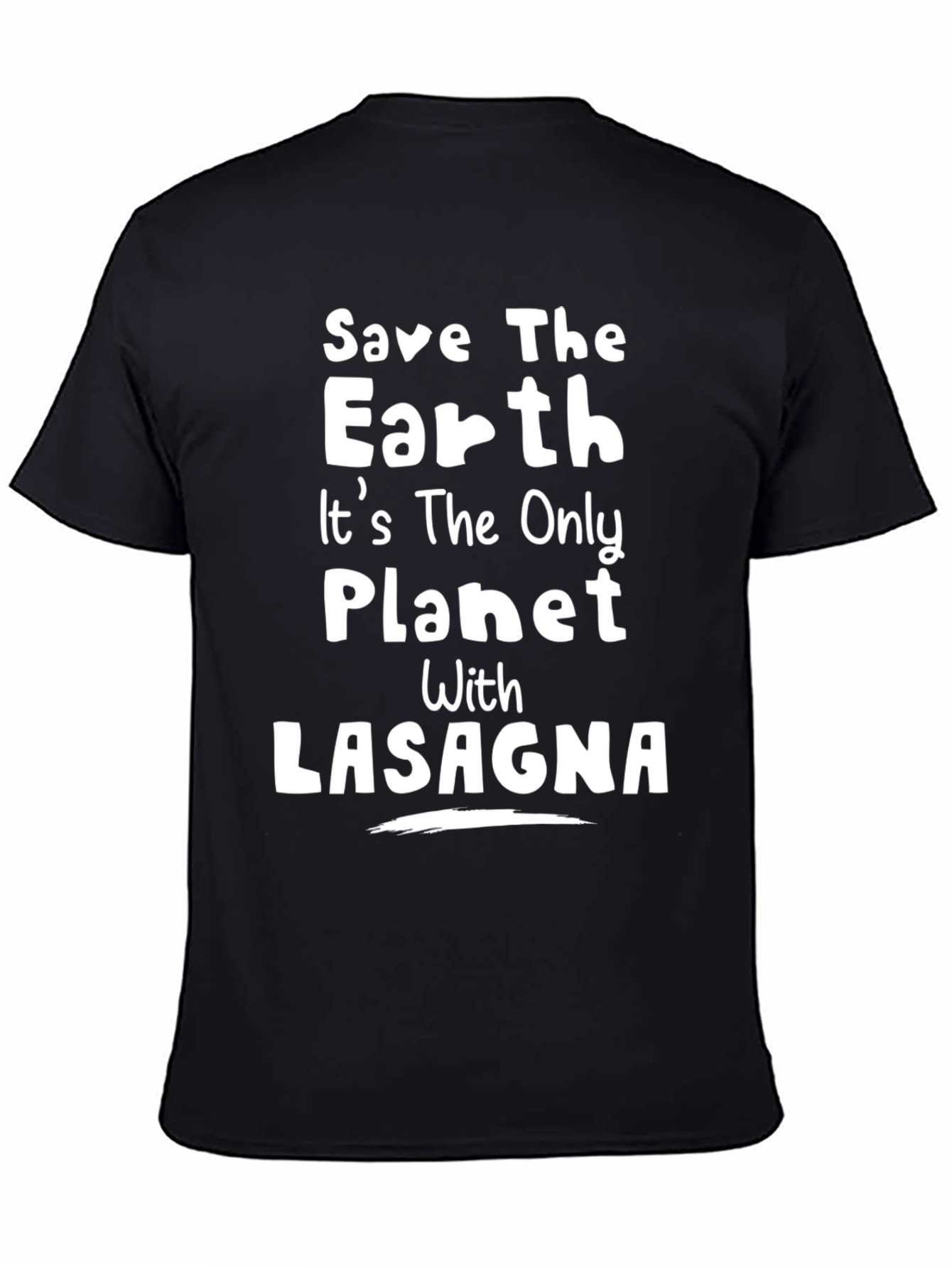 Save Earth Lasagna T-Shirt