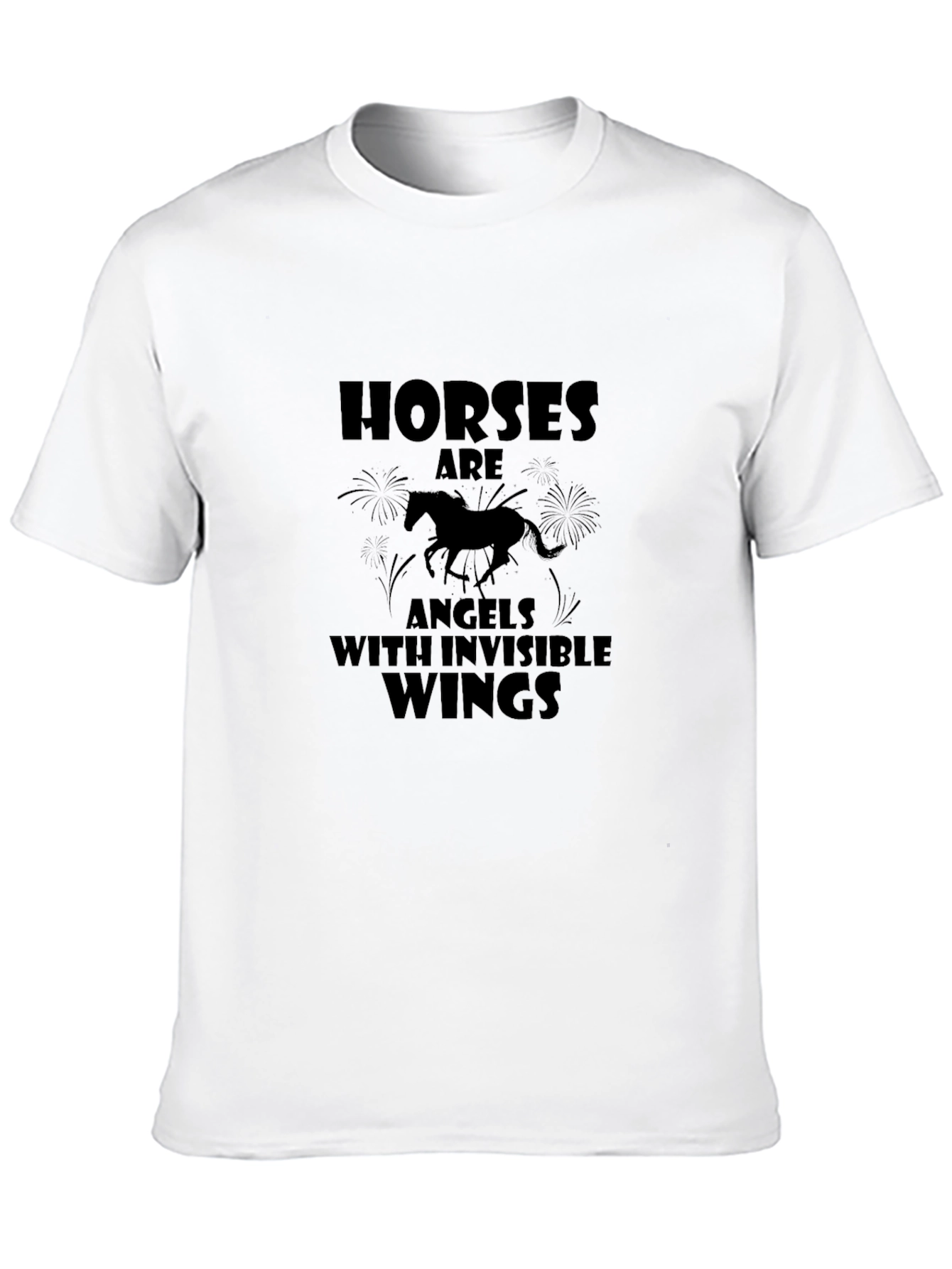Horses are Angels with Invisible Wings T-Shirt