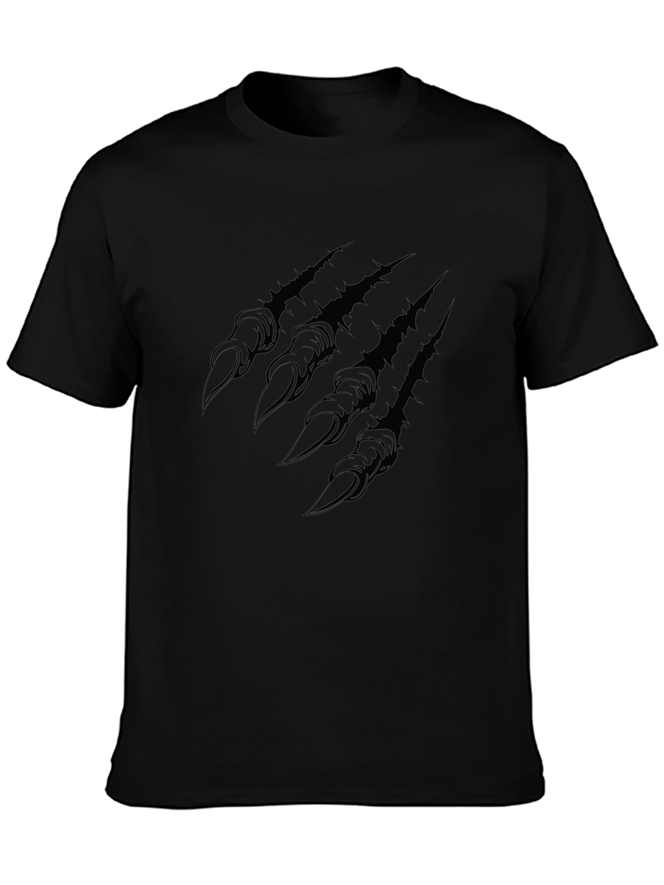 Claw Scratch Graphic Print T-Shirt