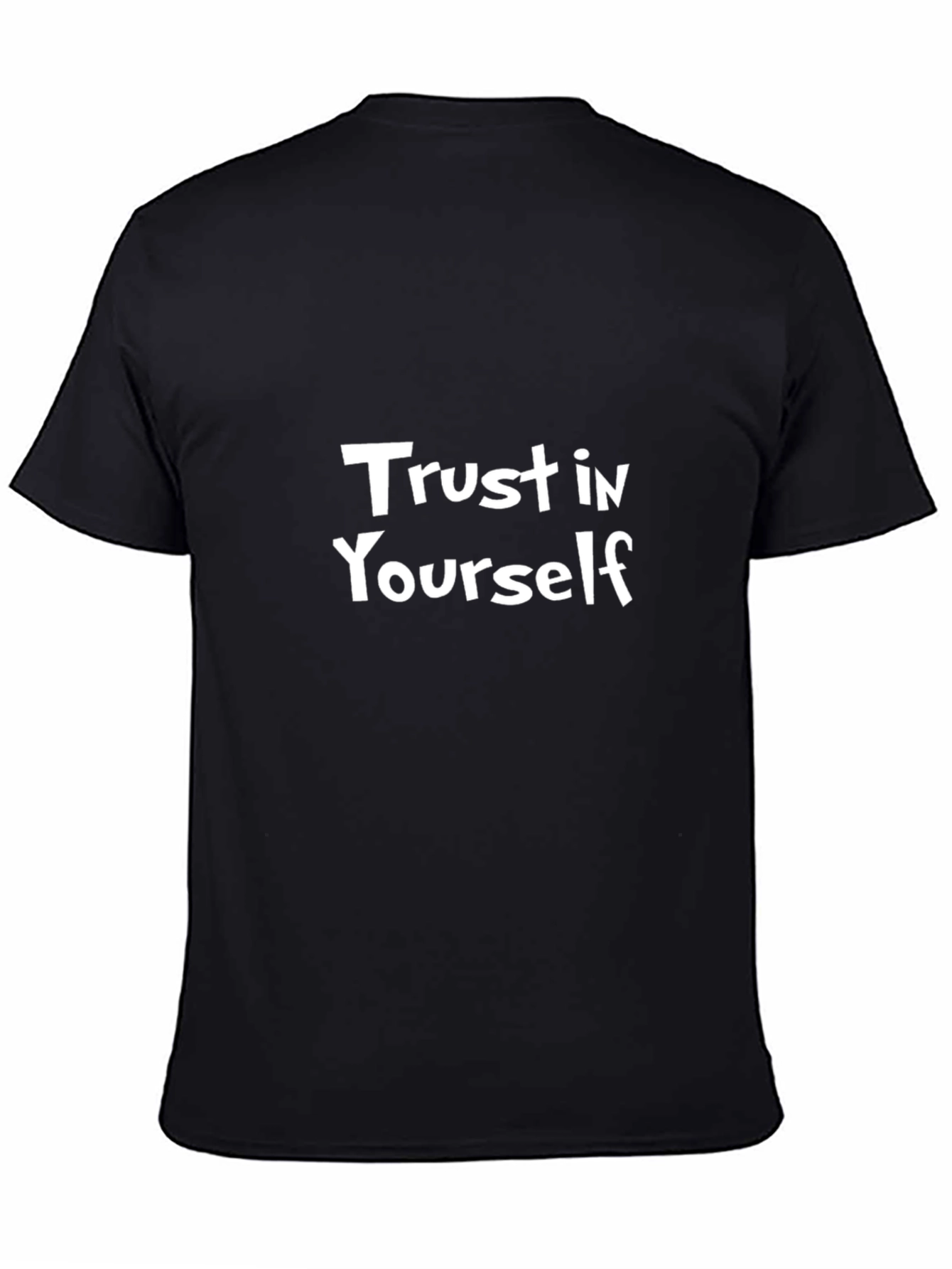 Trust In Yourself Black Tee