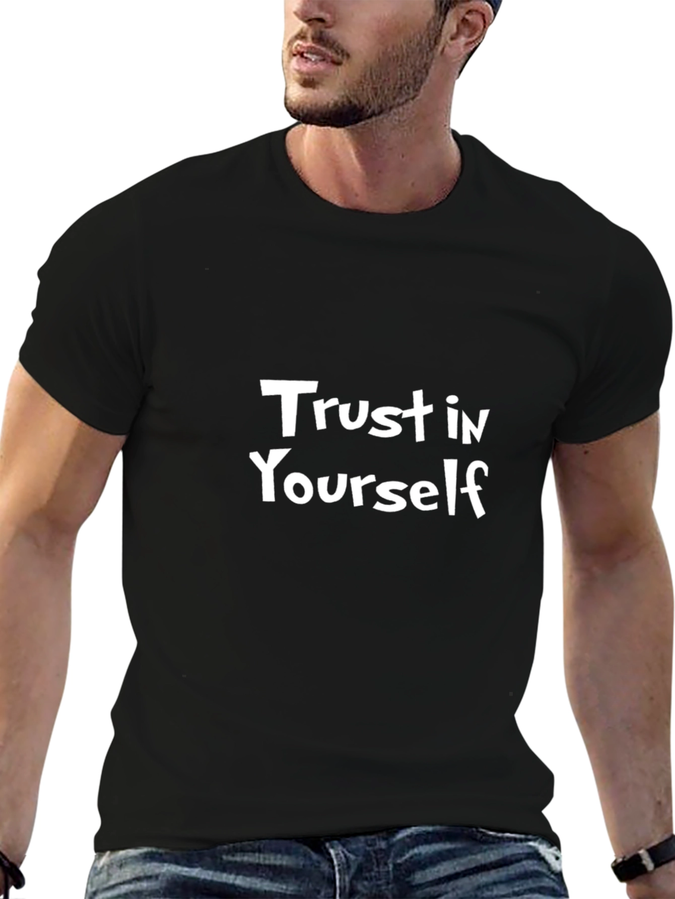 Trust In Yourself Black Tee