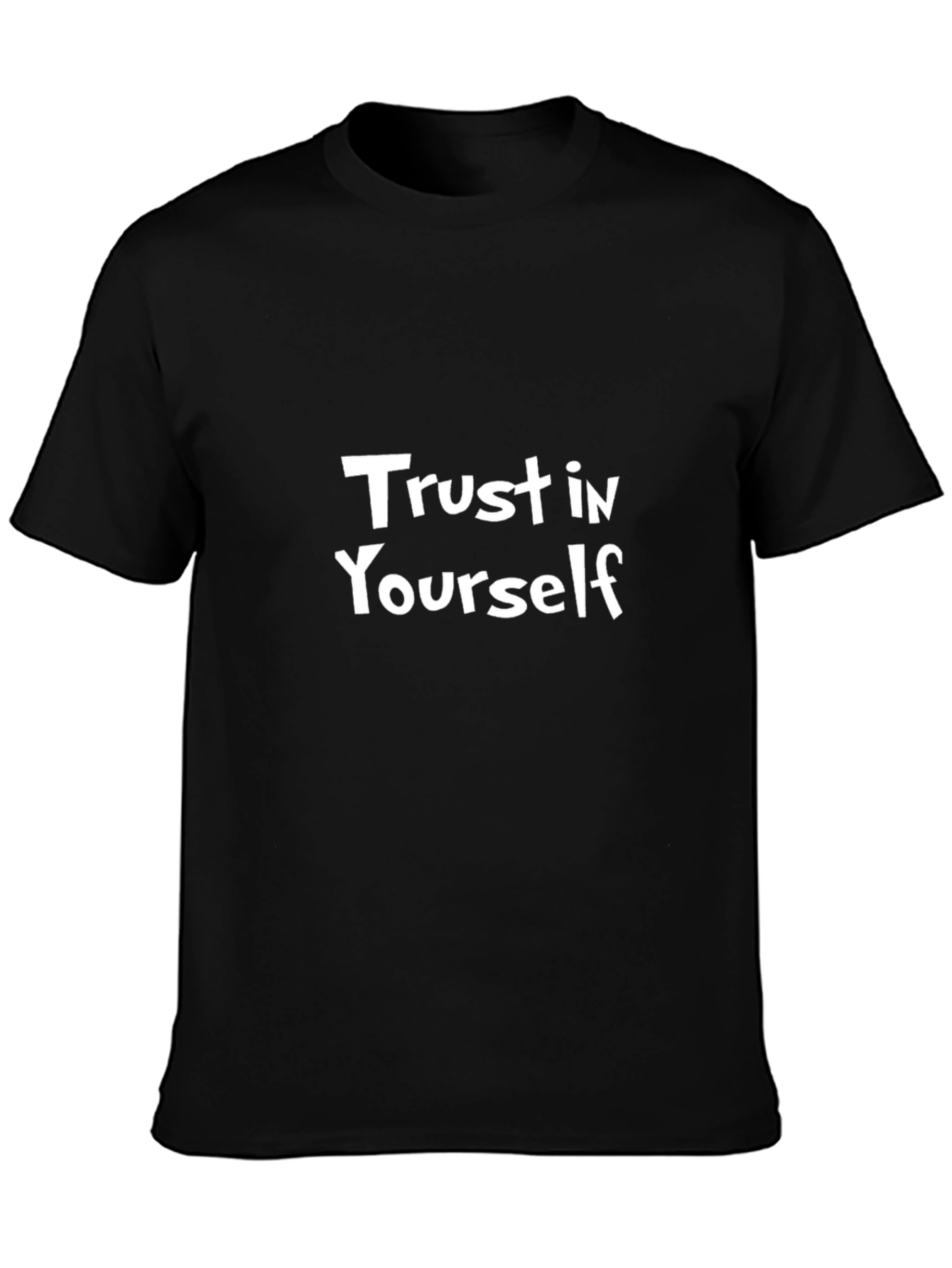 Trust In Yourself Black Tee