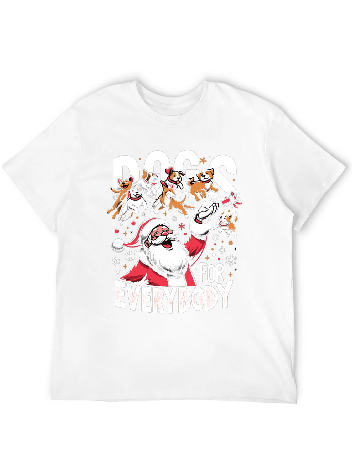 Dogs for Everybody Santa T-Shirt