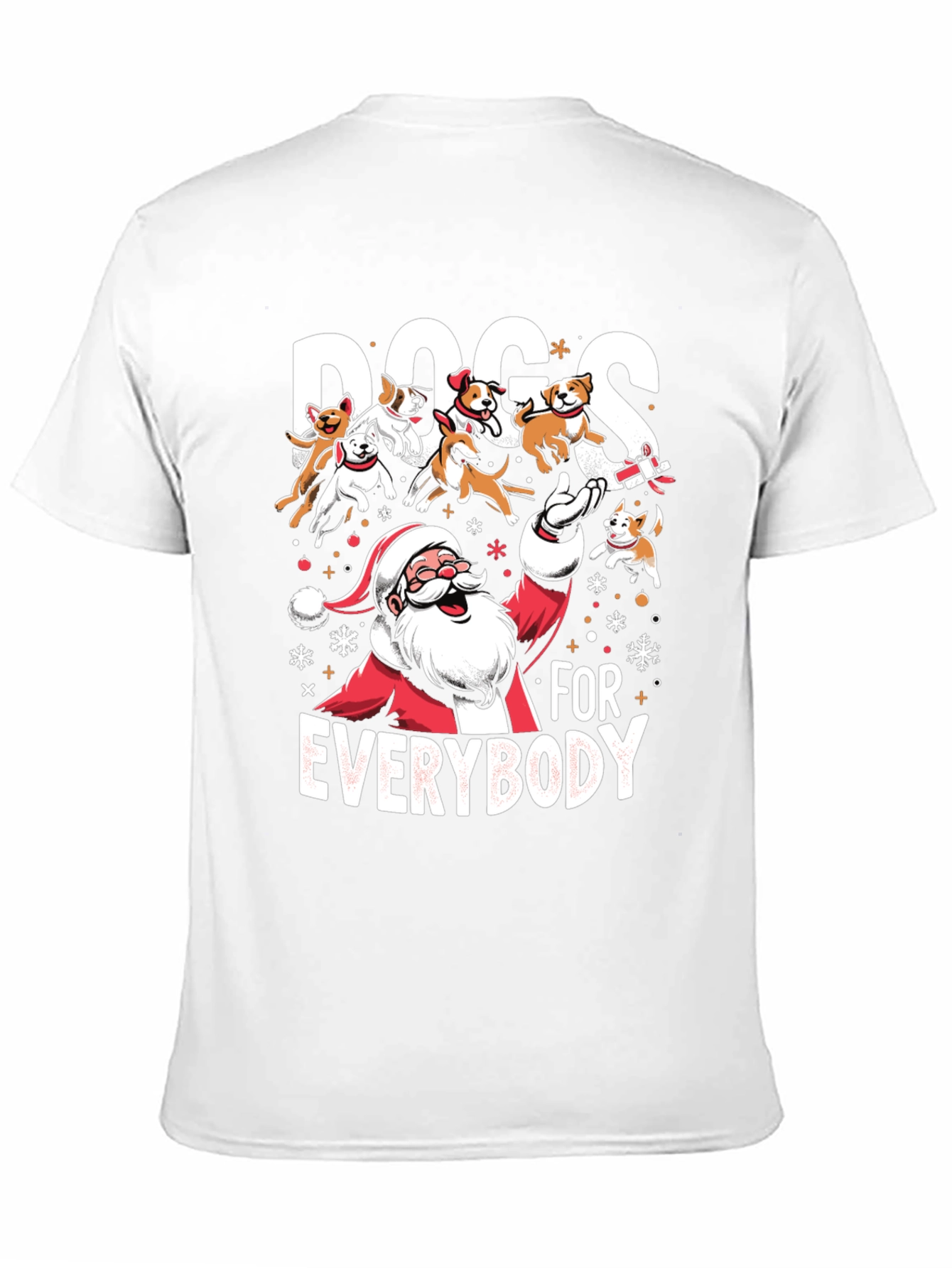 Dogs for Everybody Santa T-Shirt