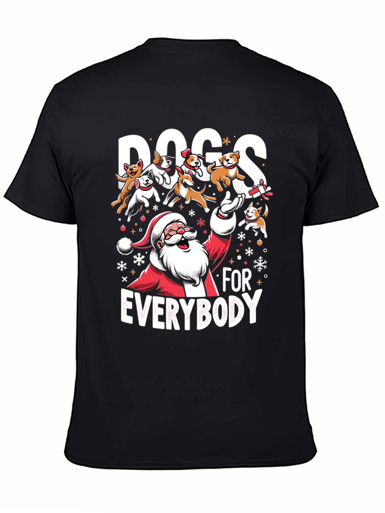 Dogs for Everybody Santa T-Shirt