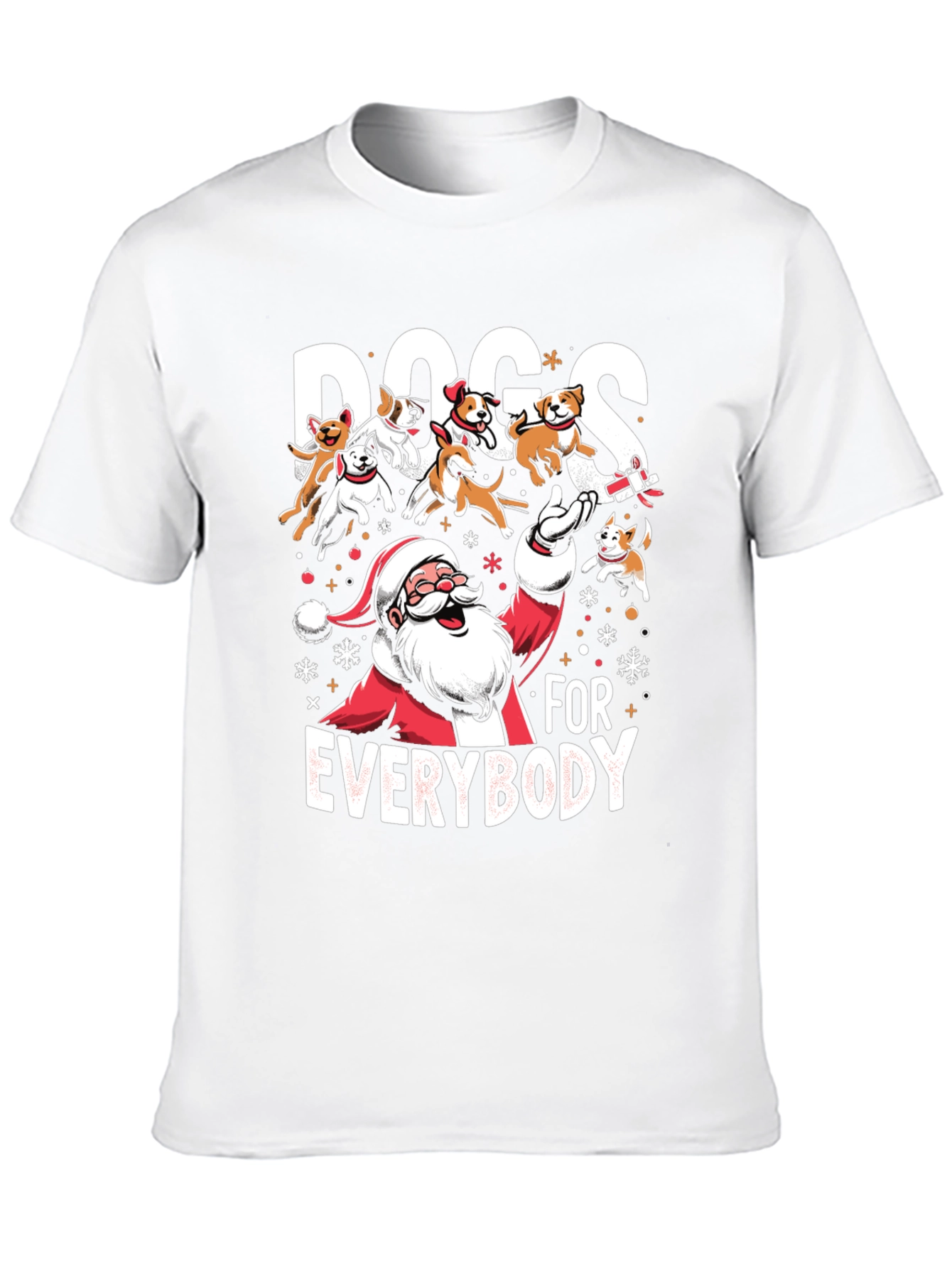 Dogs for Everybody Santa T-Shirt