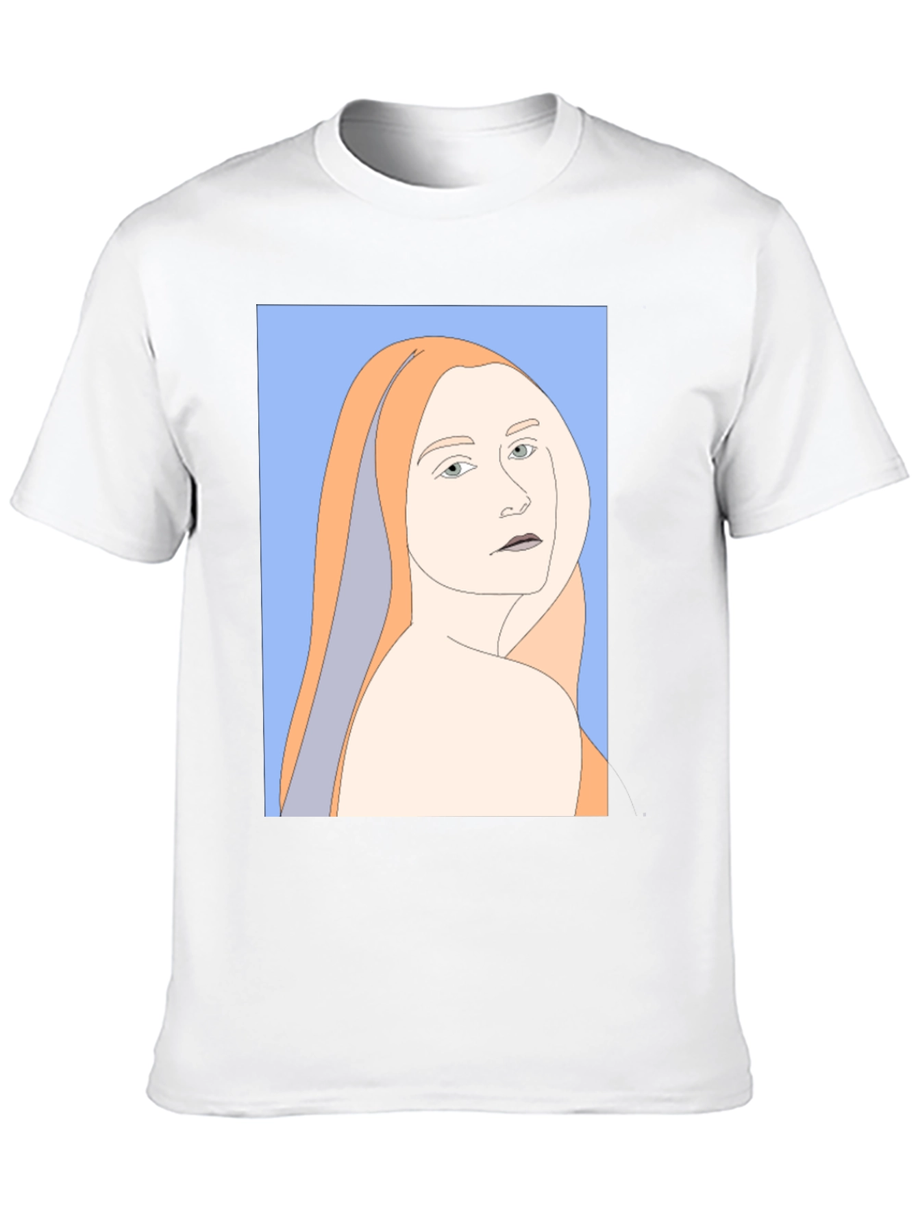 Woman Portrait Graphic T-Shirt