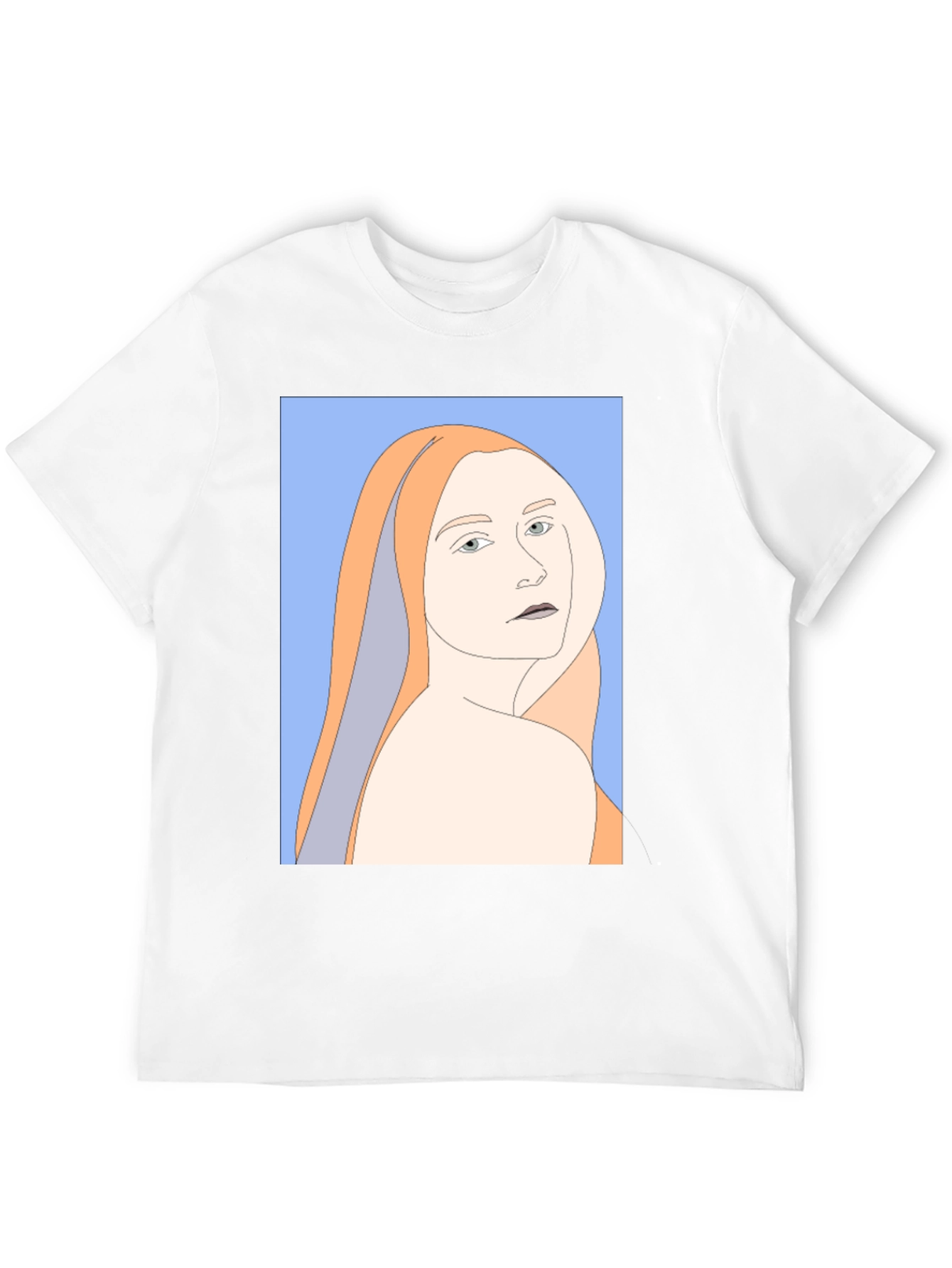 Woman Portrait Graphic T-Shirt