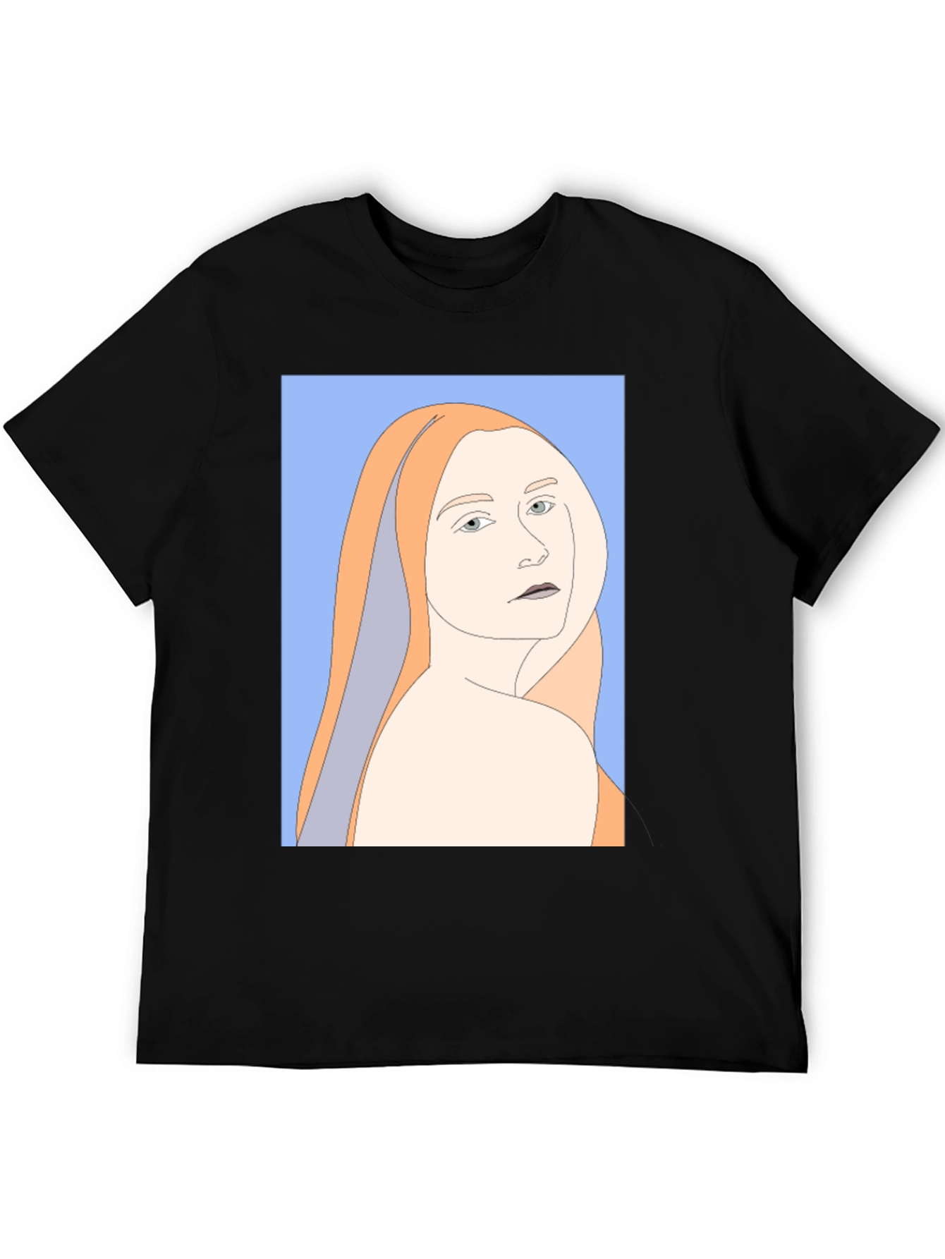 Woman Portrait Graphic T-Shirt