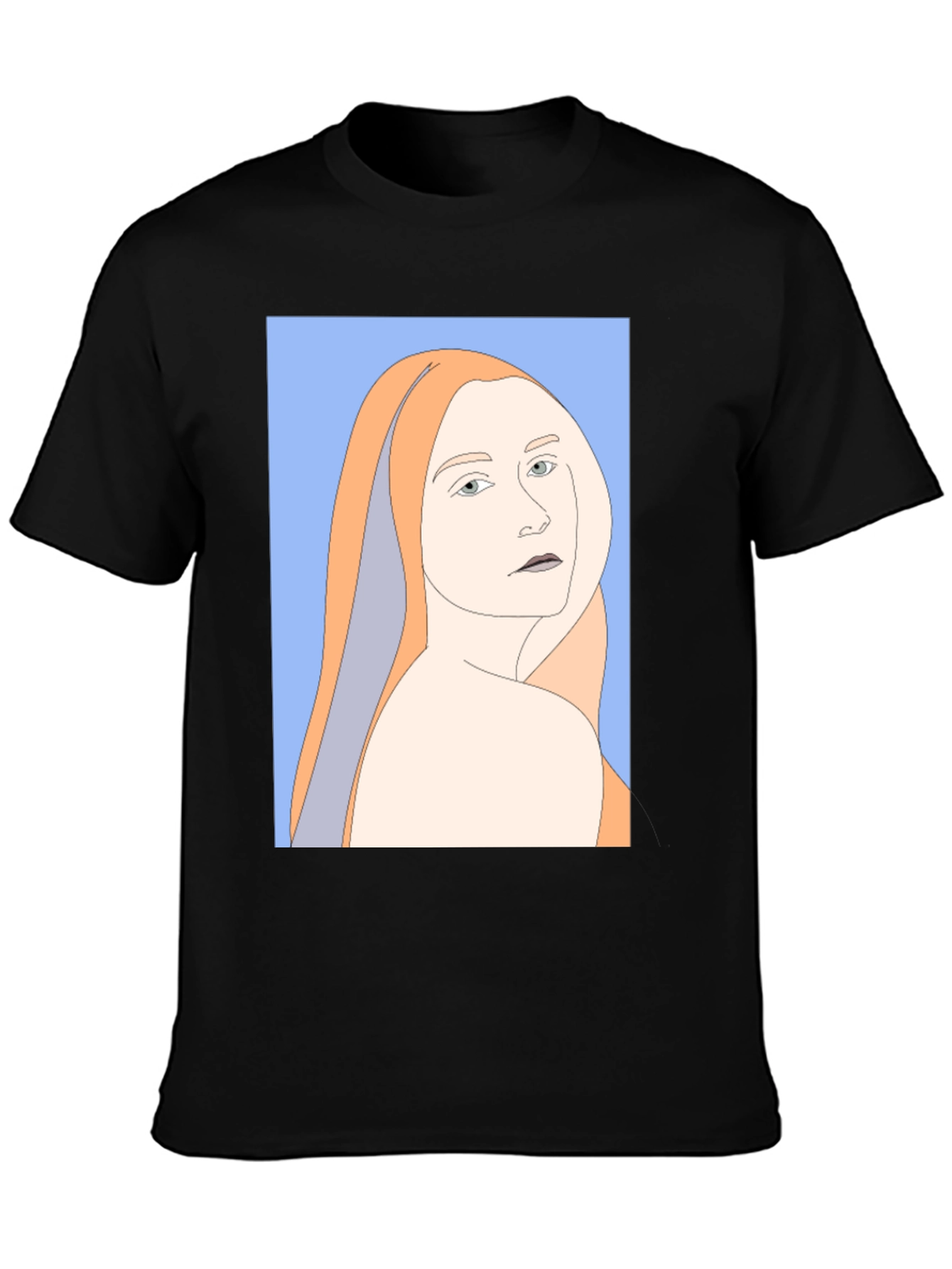 Woman Portrait Graphic T-Shirt