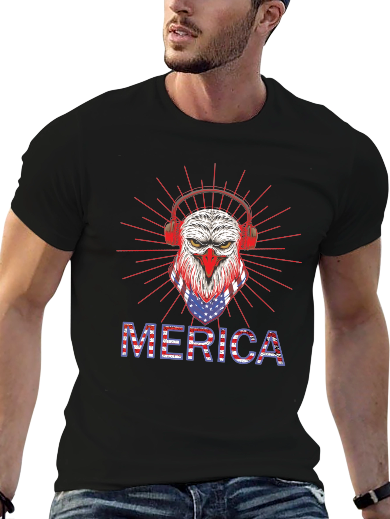 Patriotic Eagle T-Shirt