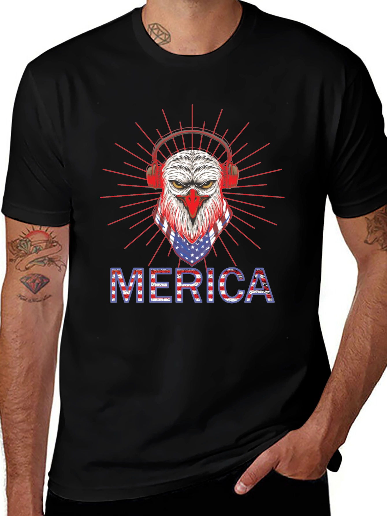 Patriotic Eagle T-Shirt
